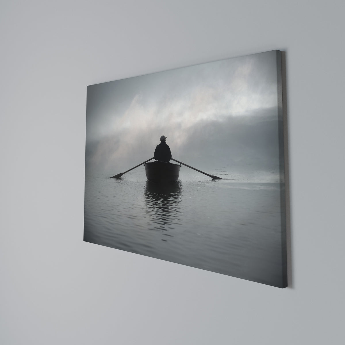 SAIL INTO THE UNKNOWN Horizontal Canvas Print