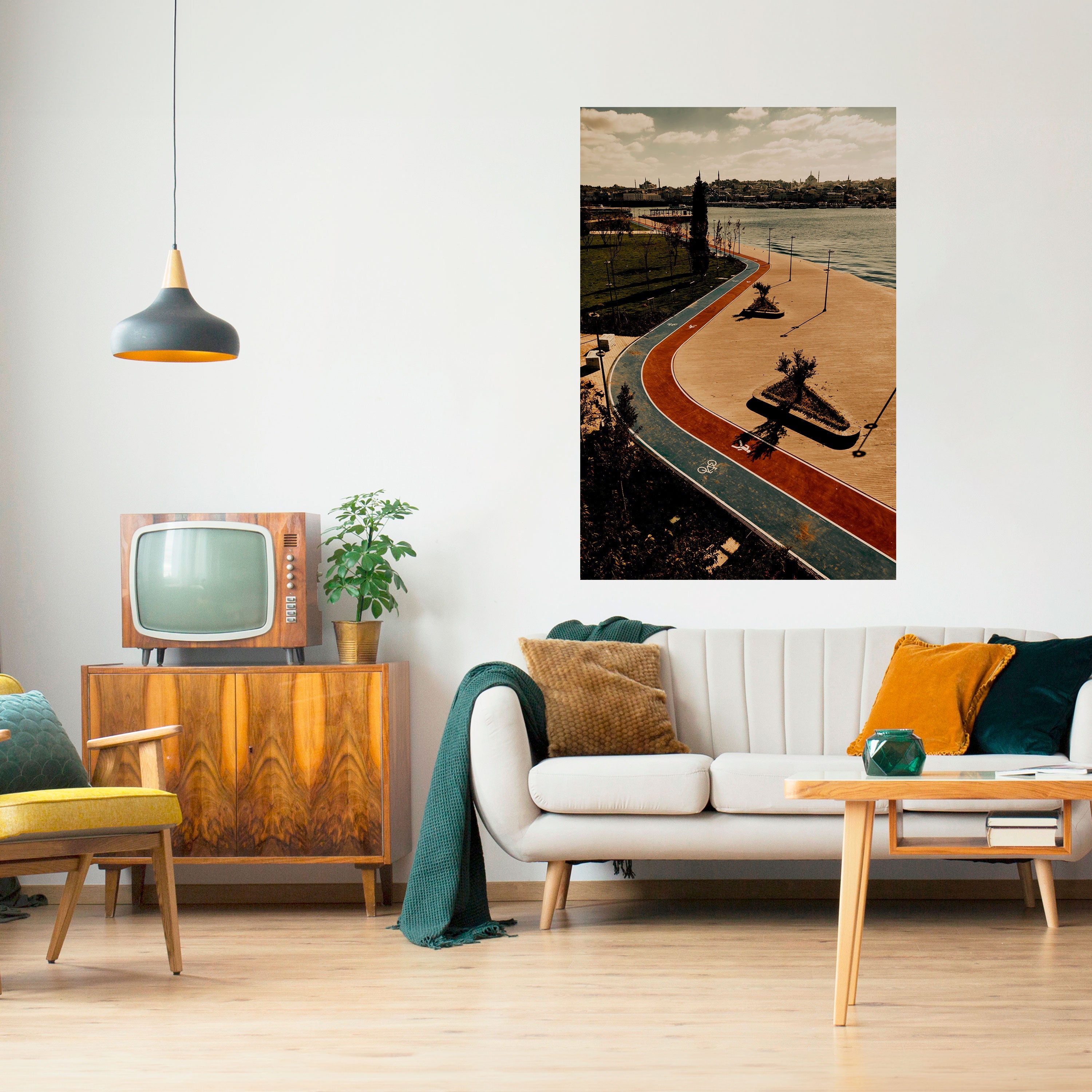 Affiche verticale autocollante COLORS OF EXPLORATION