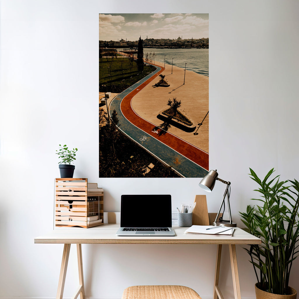 Affiche verticale autocollante COLORS OF EXPLORATION