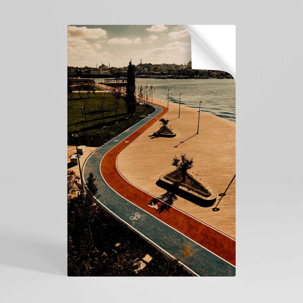 Affiche verticale autocollante COLORS OF EXPLORATION