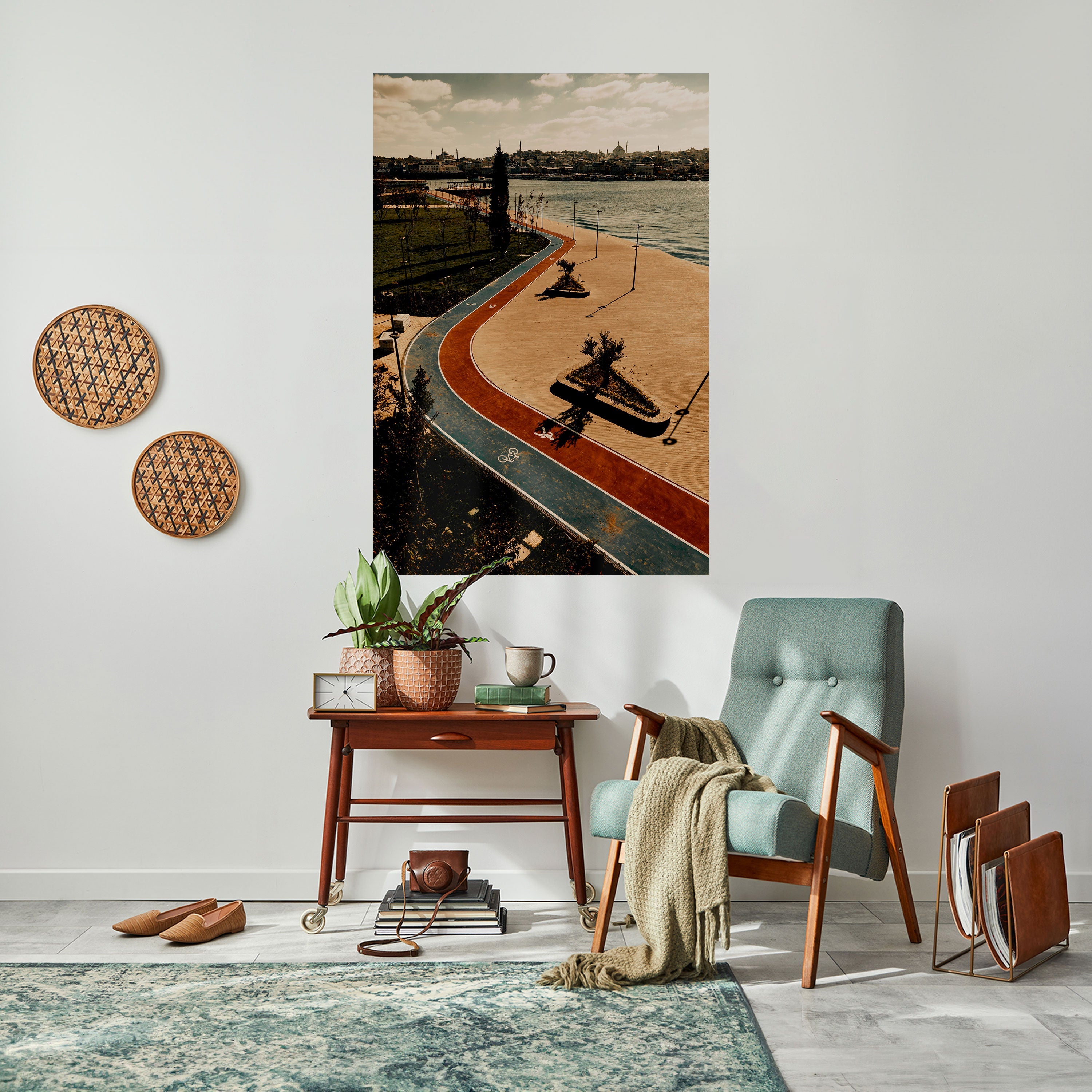 Affiche verticale autocollante COLORS OF EXPLORATION