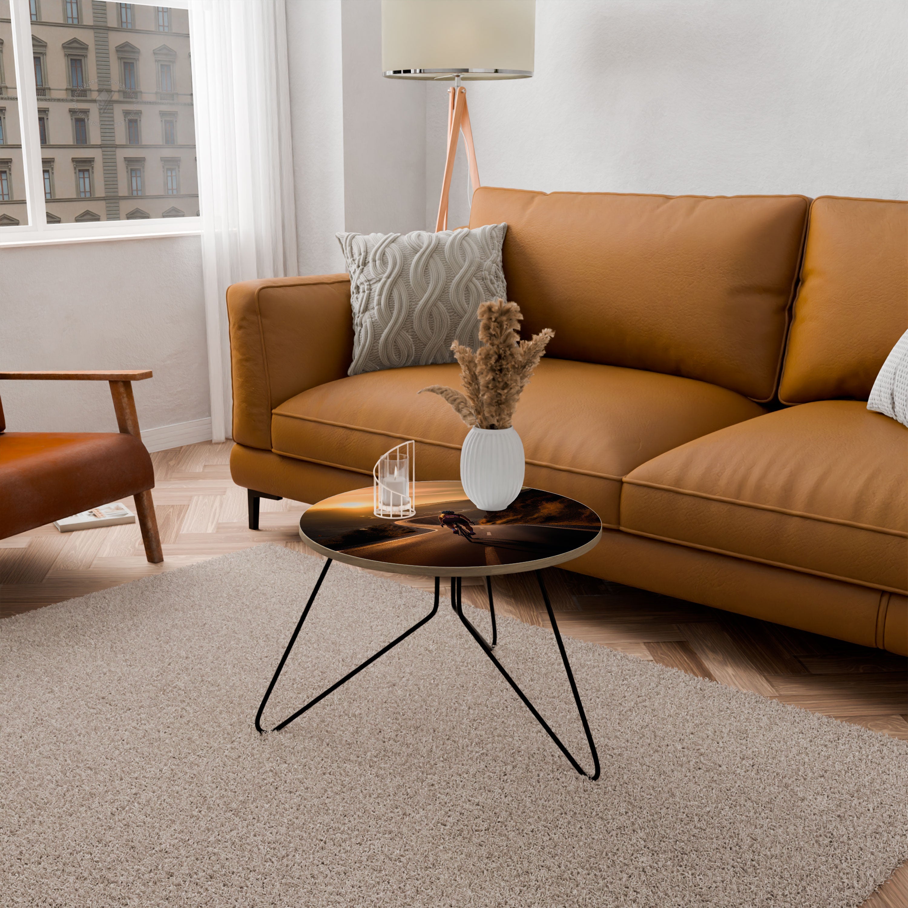 Table basse RIDE INTO GOLD 60