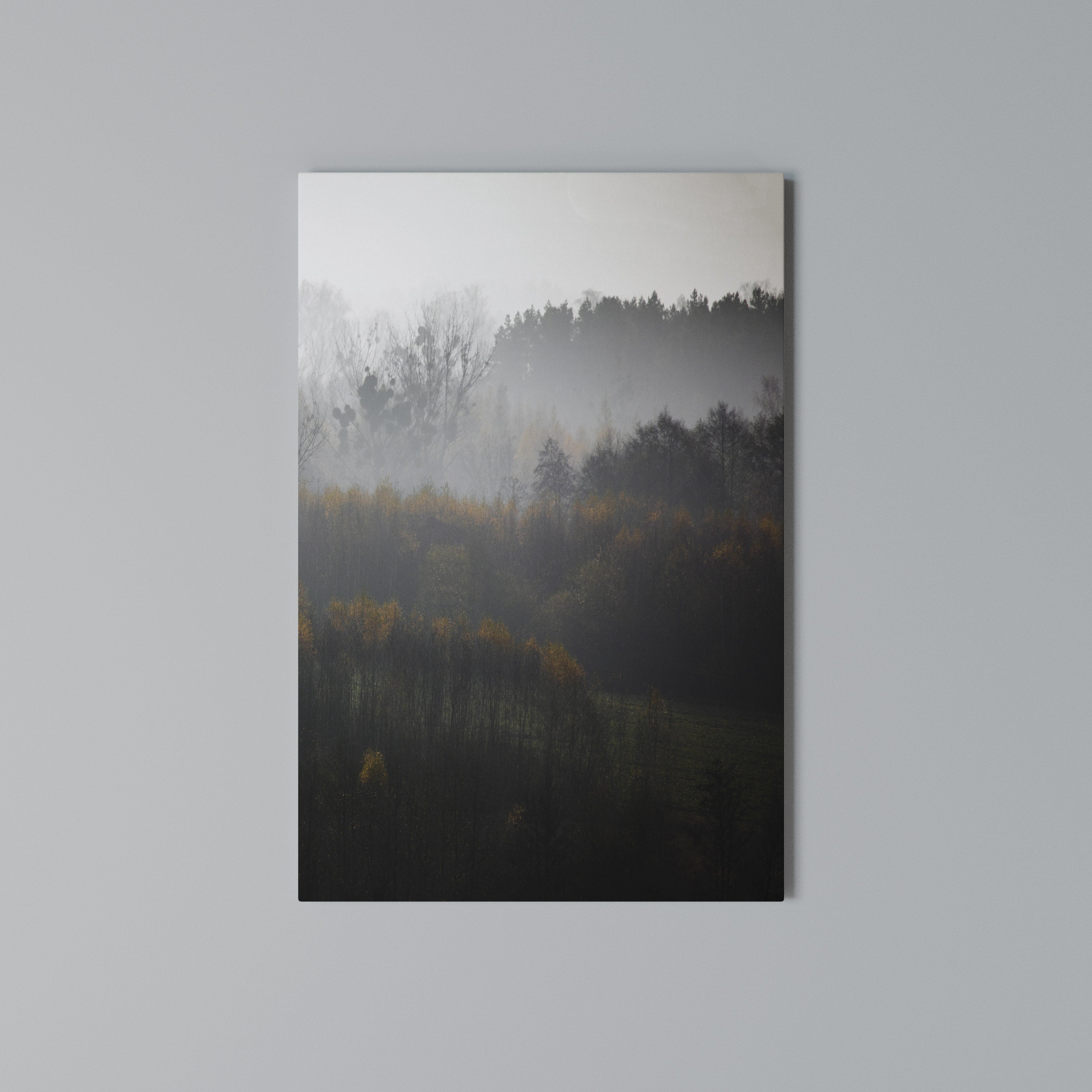 AUTUMNAL HAZE Vertical Canvas Print