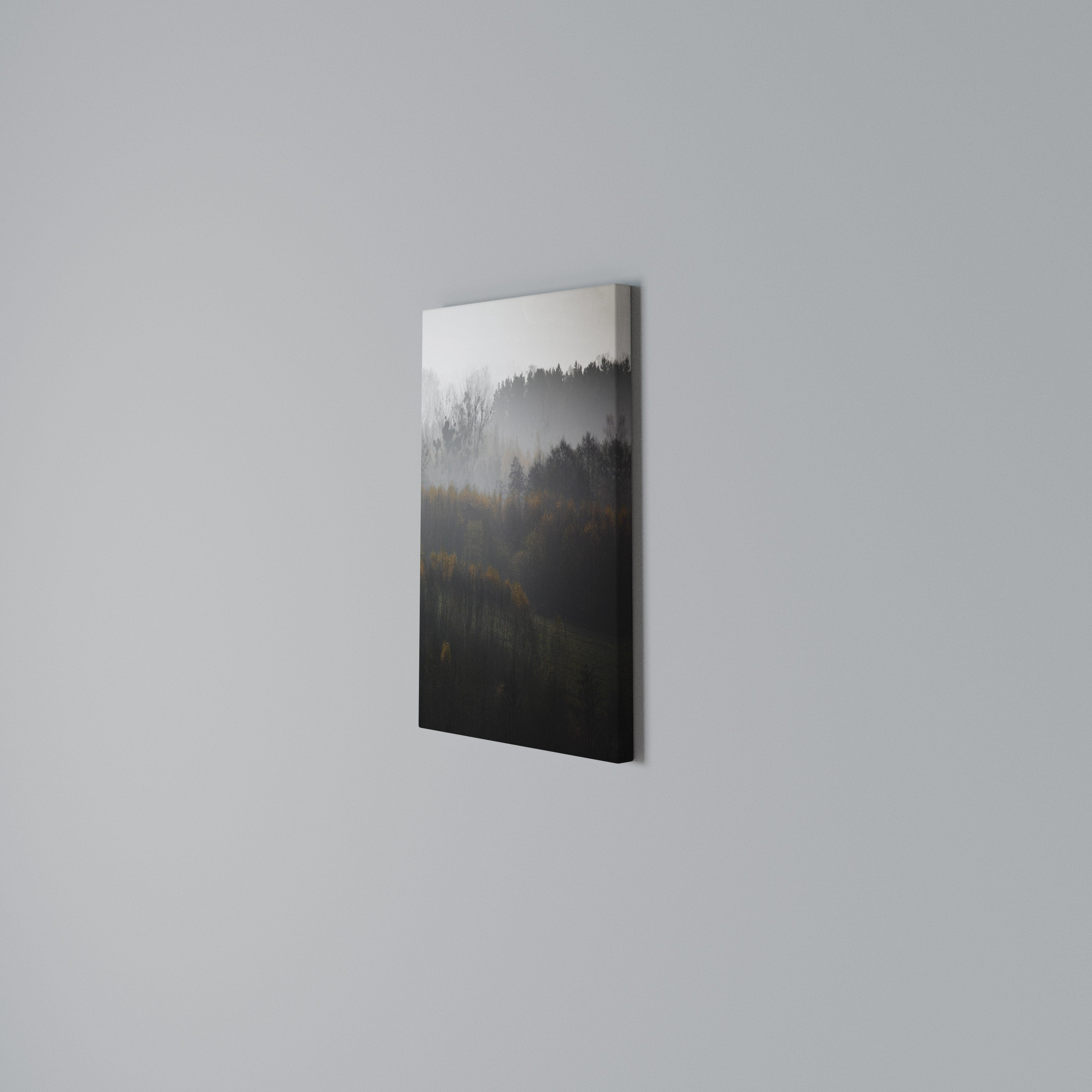 AUTUMNAL HAZE Vertical Canvas Print