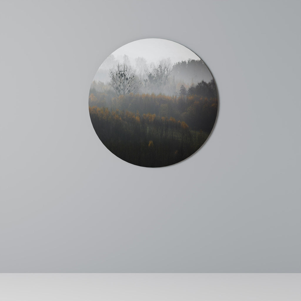 Décoration murale ronde AUTUMNAL HAZE