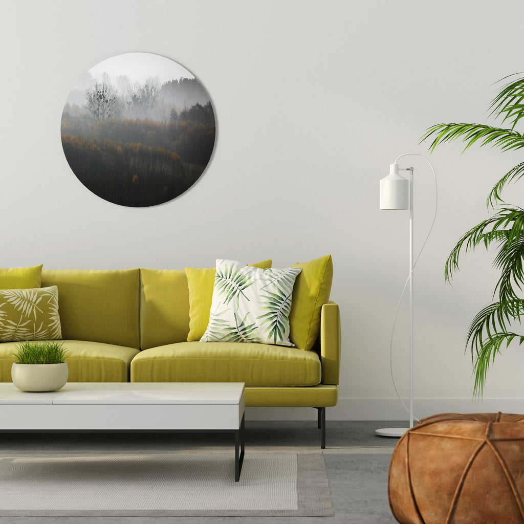 Décoration murale ronde AUTUMNAL HAZE