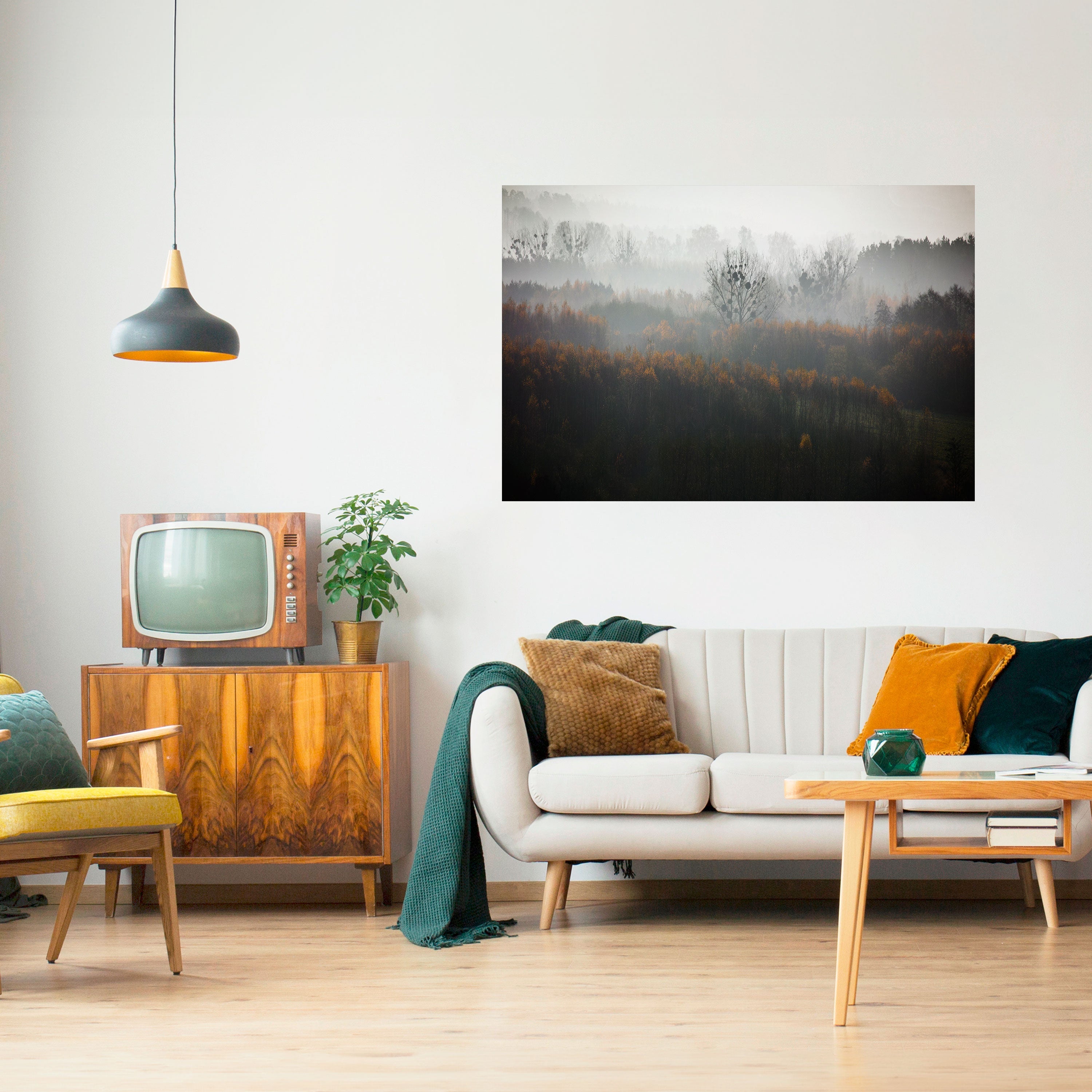 Affiche horizontale autocollante AUTUMNAL HAZE