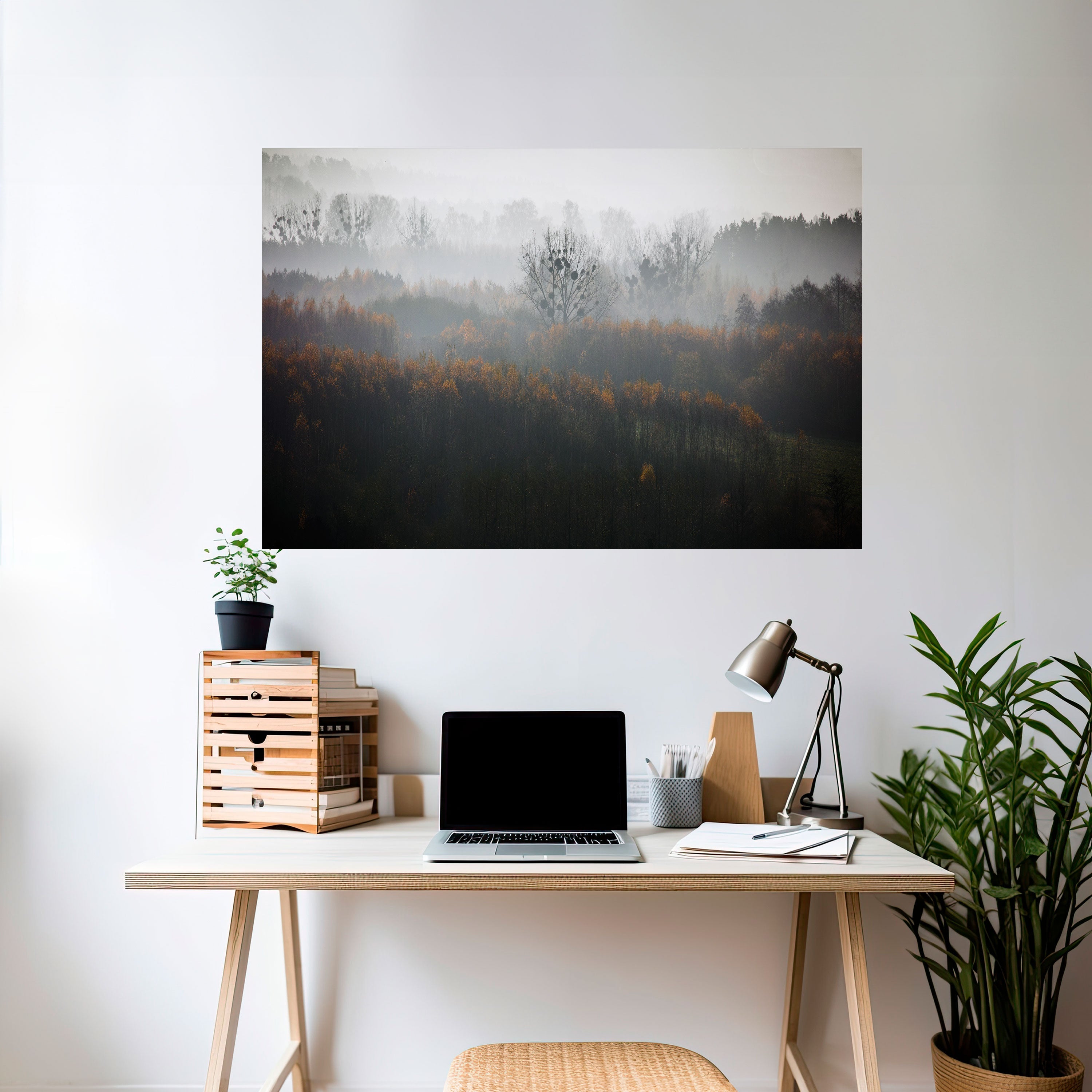 Affiche horizontale autocollante AUTUMNAL HAZE