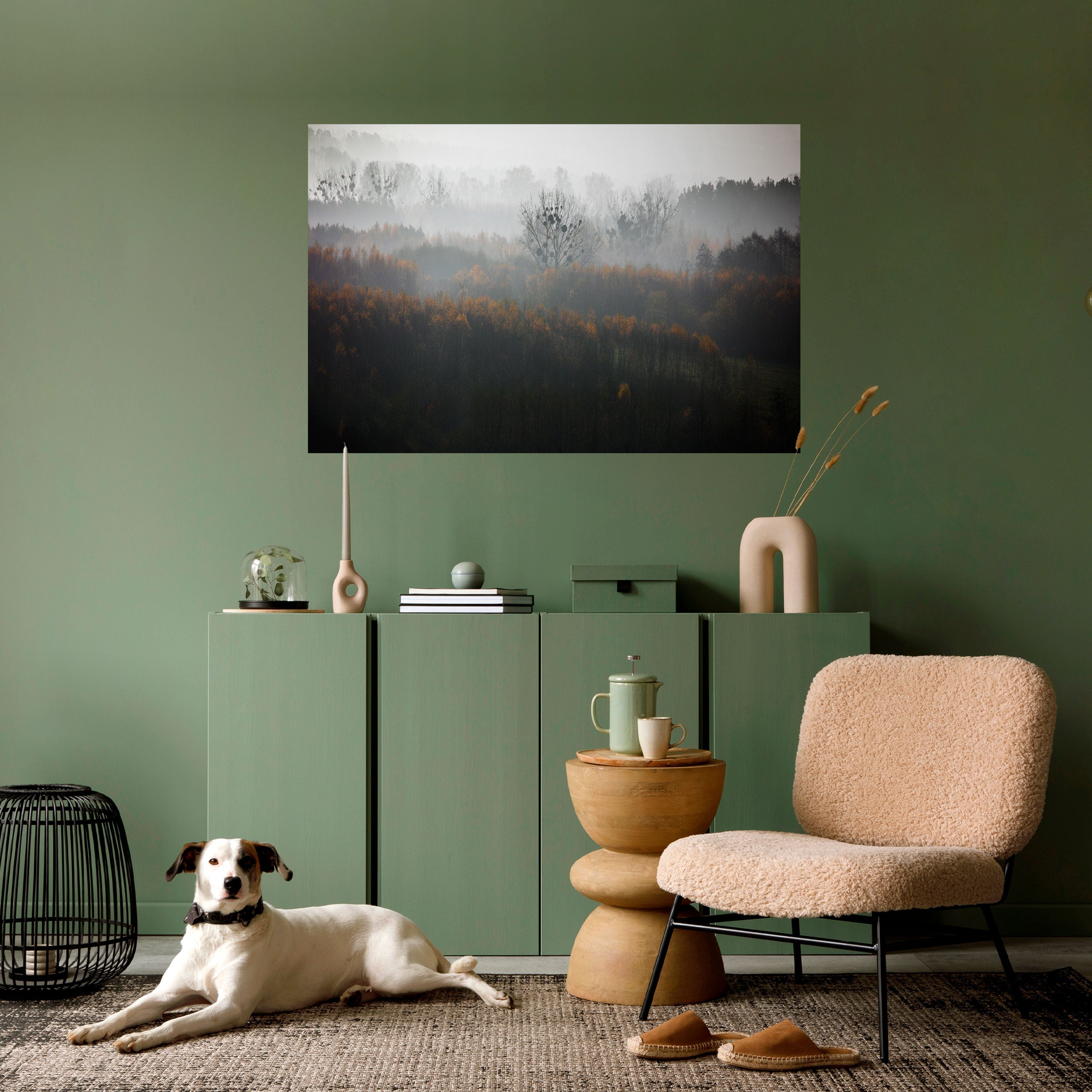 Affiche horizontale autocollante AUTUMNAL HAZE