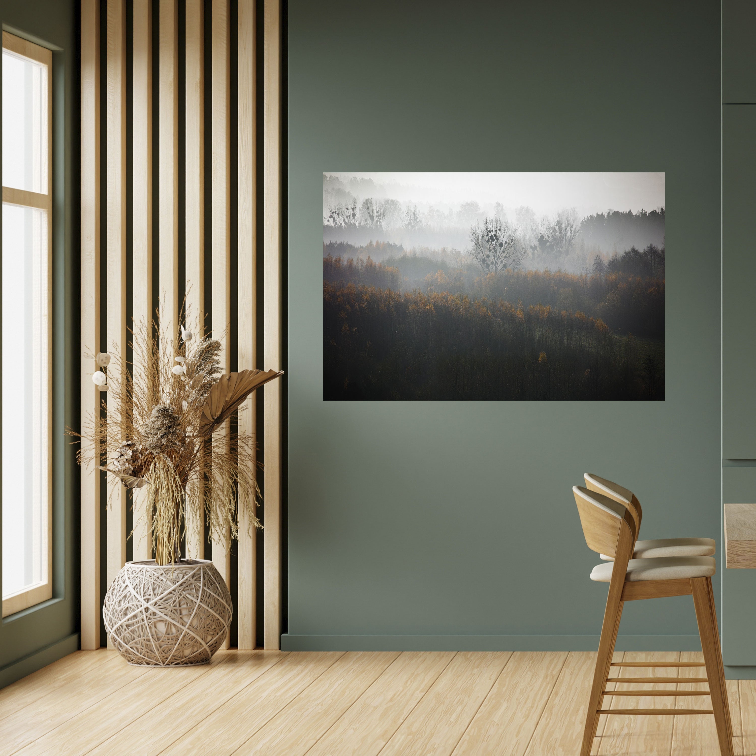 Affiche horizontale autocollante AUTUMNAL HAZE