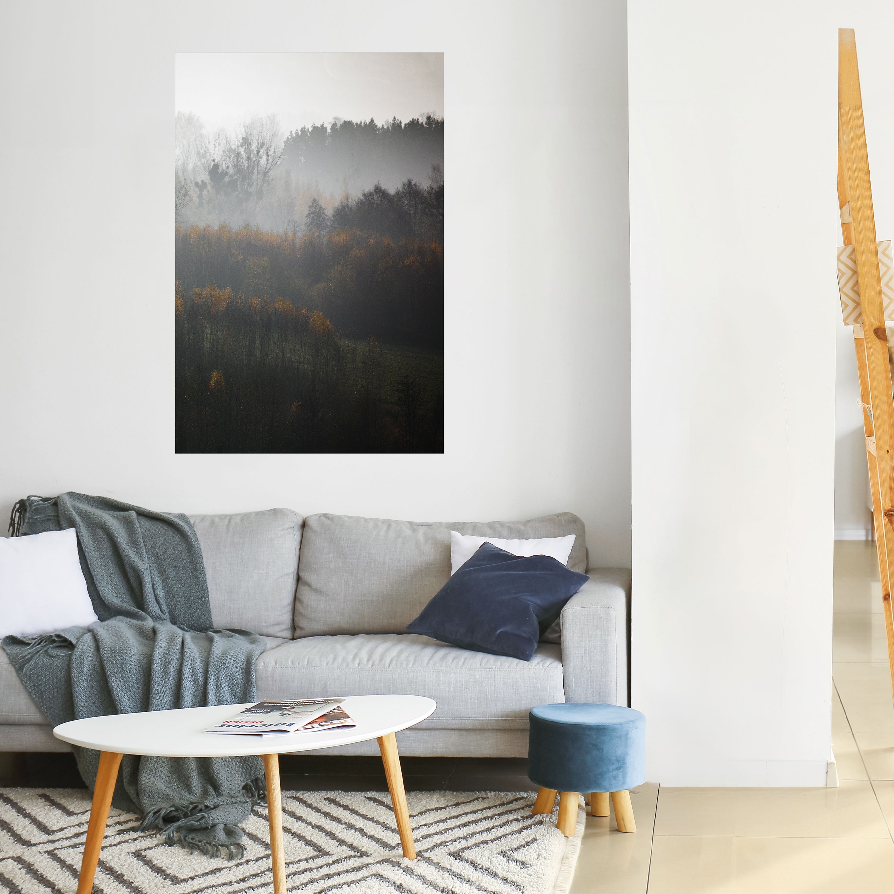 Affiche verticale autocollante AUTUMNAL HAZE