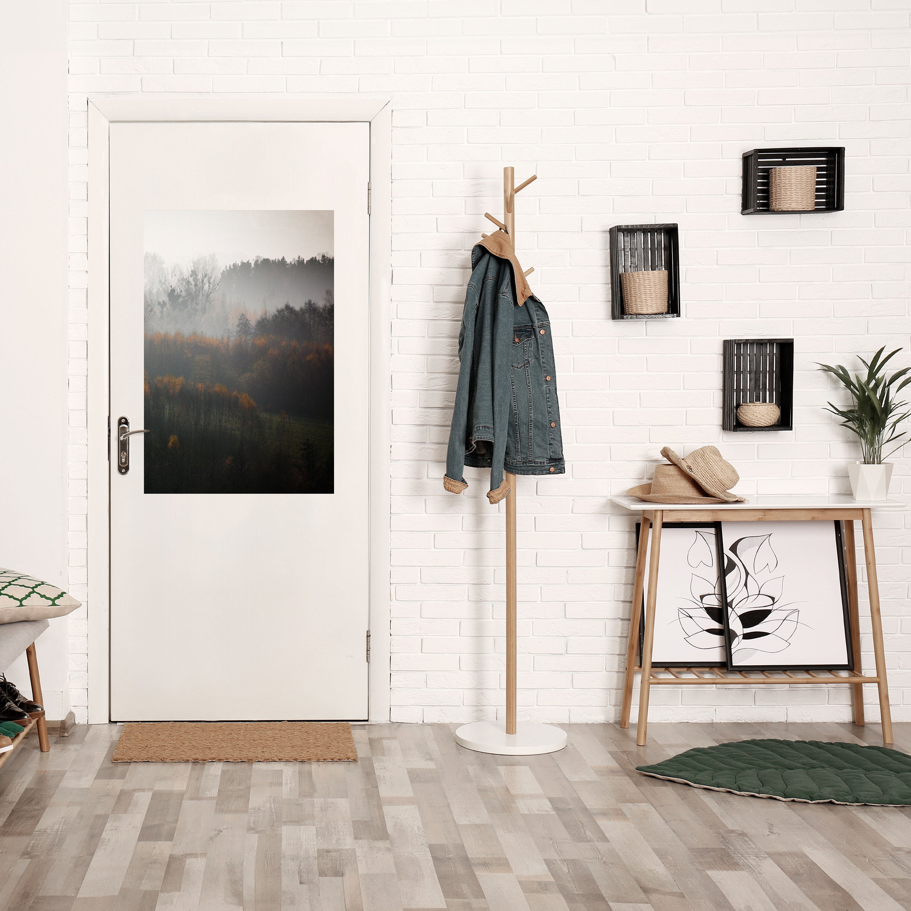 Affiche verticale autocollante AUTUMNAL HAZE