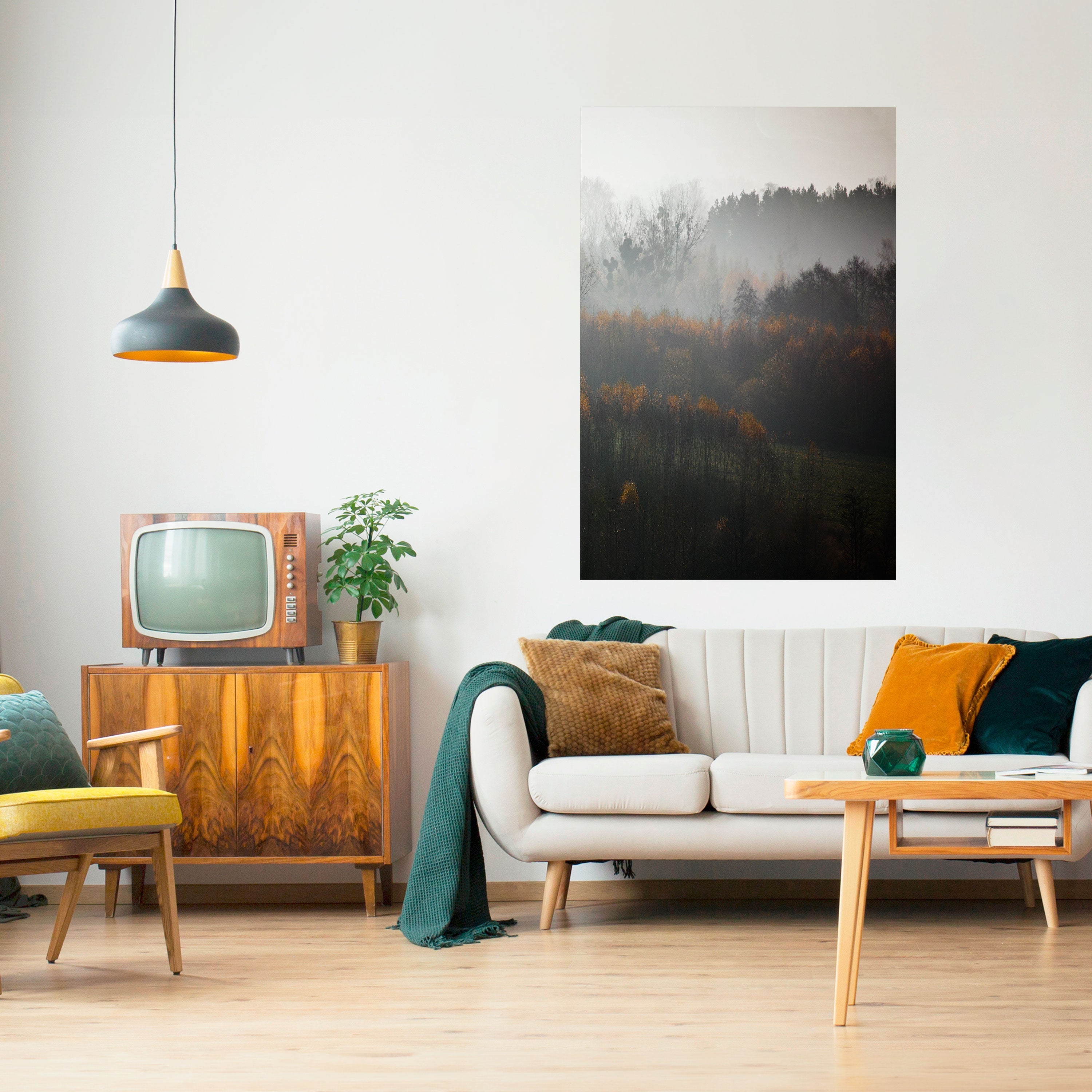 Affiche verticale autocollante AUTUMNAL HAZE