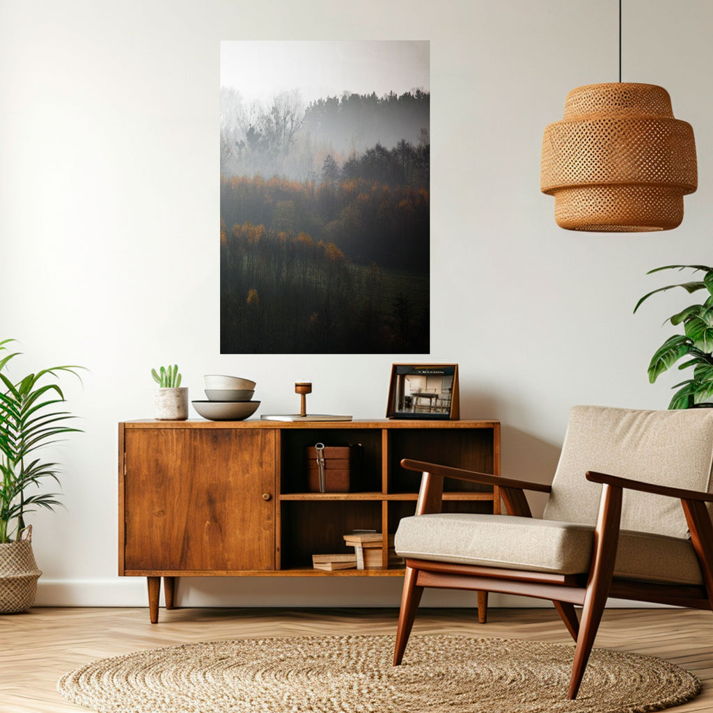 Affiche verticale autocollante AUTUMNAL HAZE