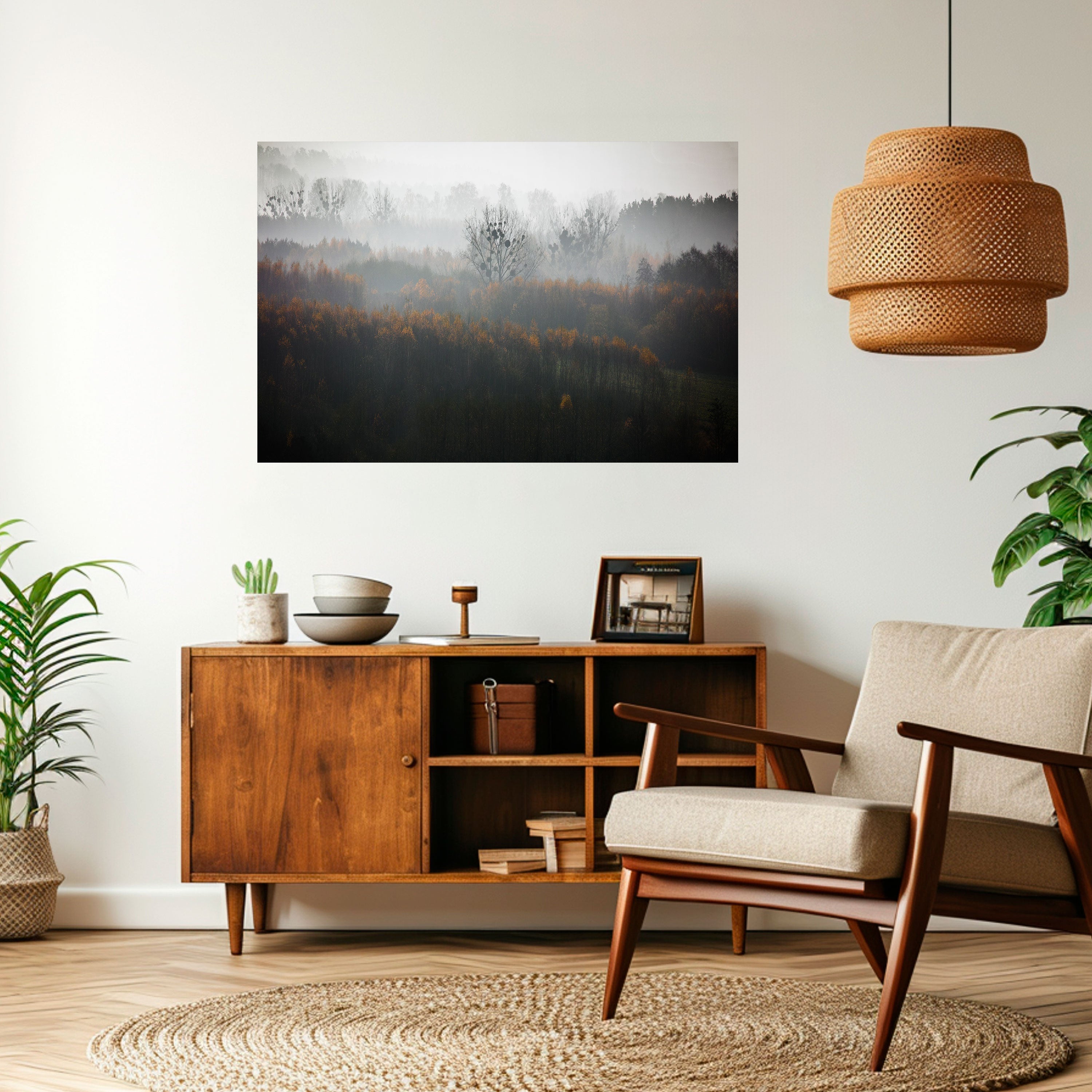 Affiche horizontale autocollante AUTUMNAL HAZE