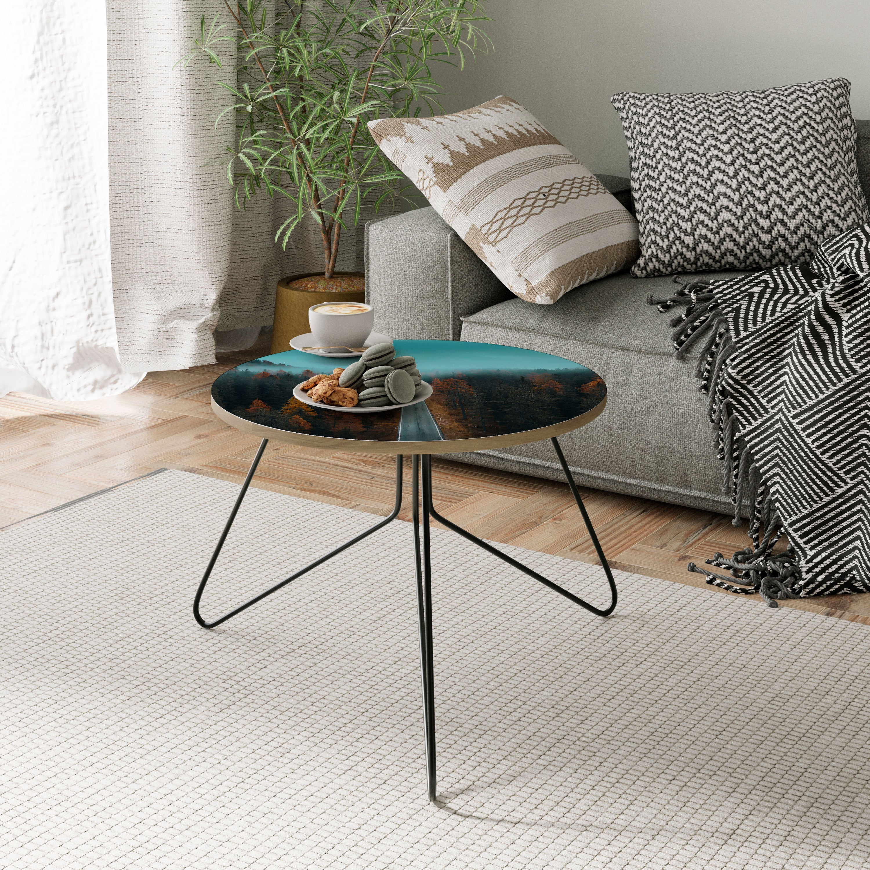 SERENE ROADWAY ESCAPE Coffee Table
