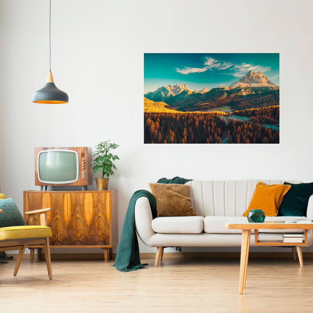 DREAMLAND ESCAPE Peel and Stick Horizontal Poster