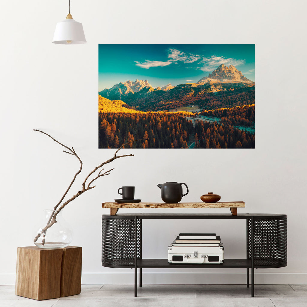 DREAMLAND ESCAPE Peel and Stick Horizontal Poster