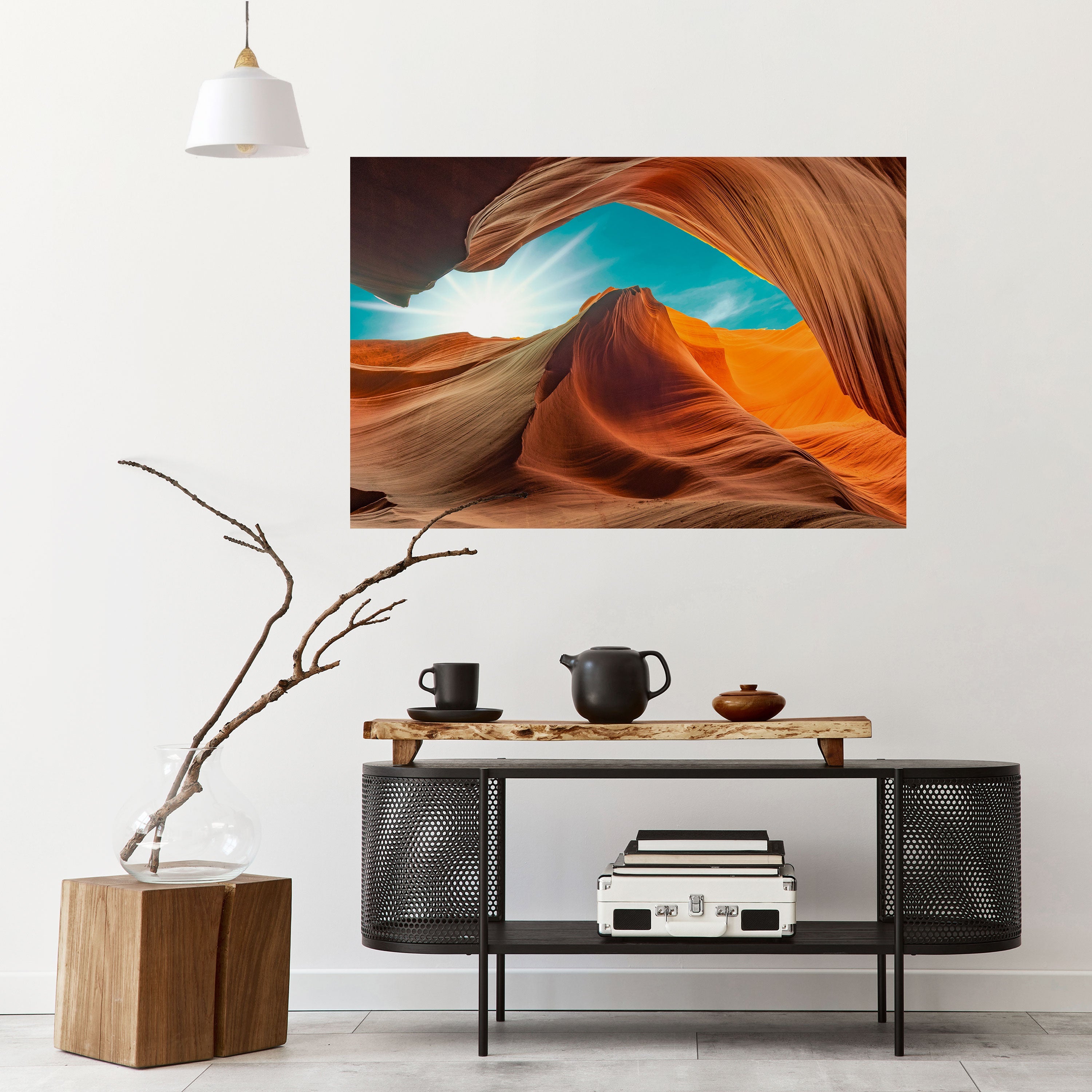 Affiche horizontale autocollante THE CANYON'S WHISPER