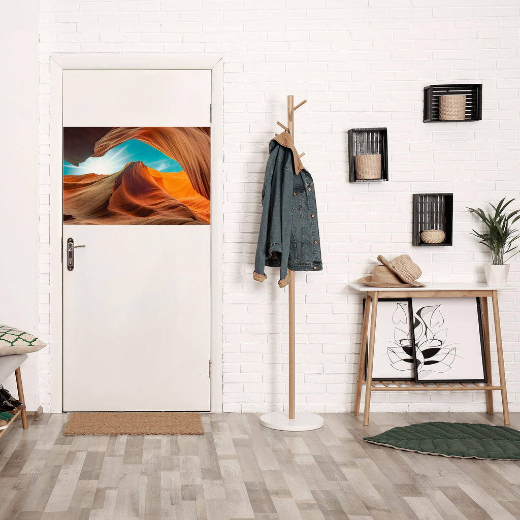 THE CANYON'S WHISPER Peel and Stick Horizontal Poster