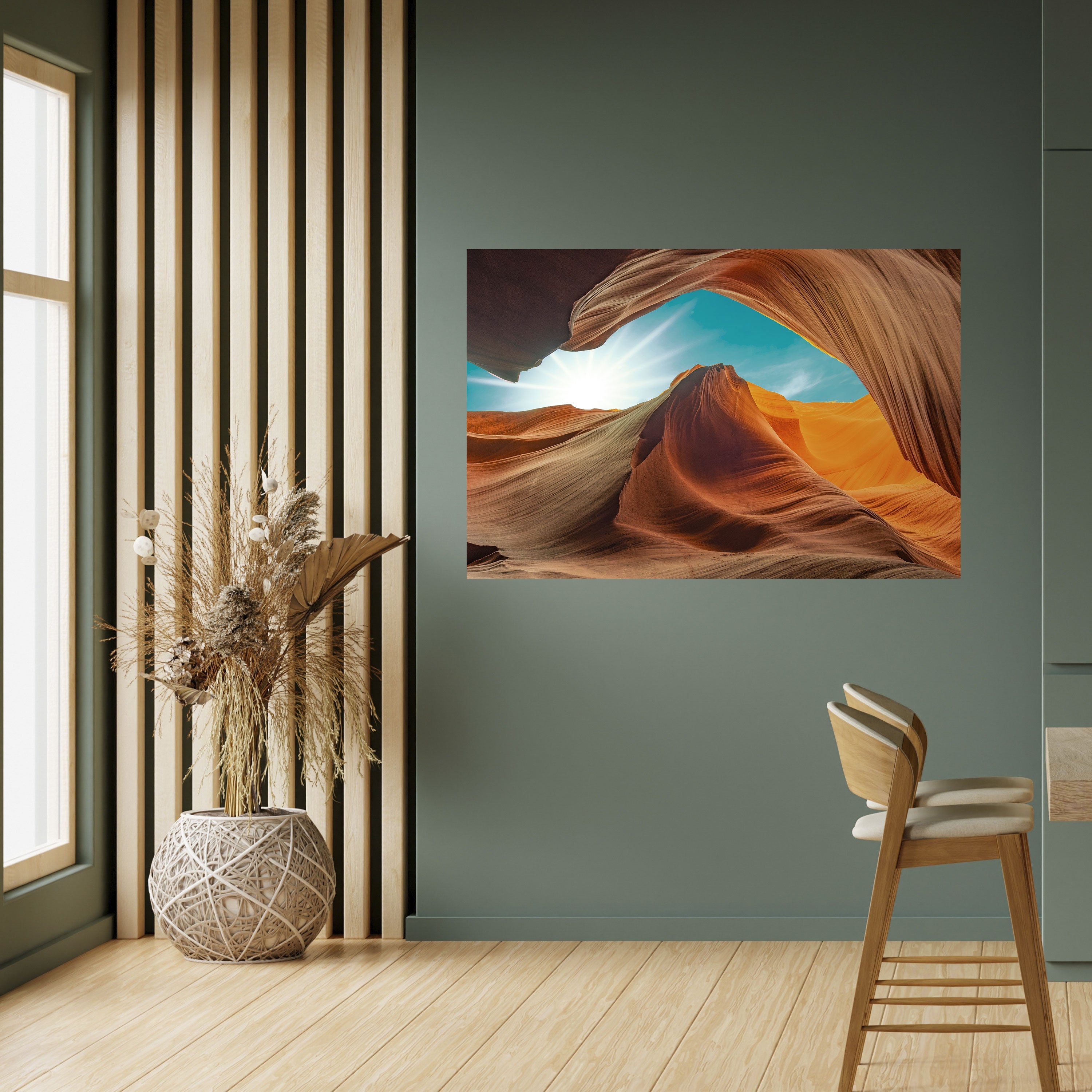 Affiche horizontale autocollante THE CANYON'S WHISPER