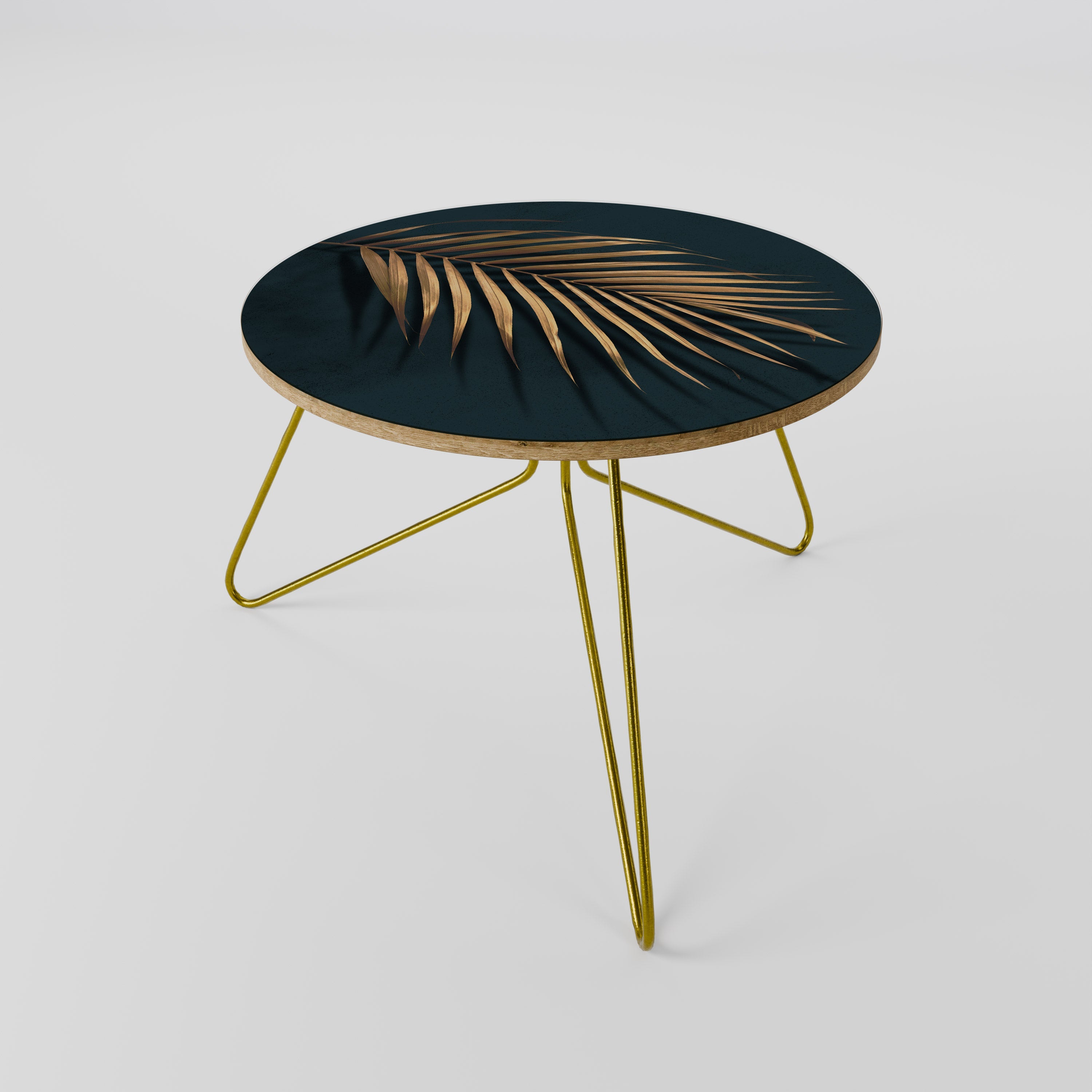 Table basse GOLDEN PALM WHISPERS 60