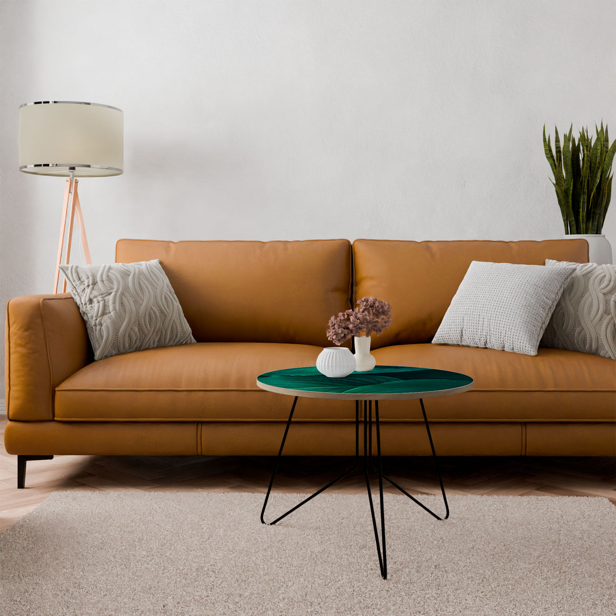 SUBTLE BOTANICAL HUES Coffee Table