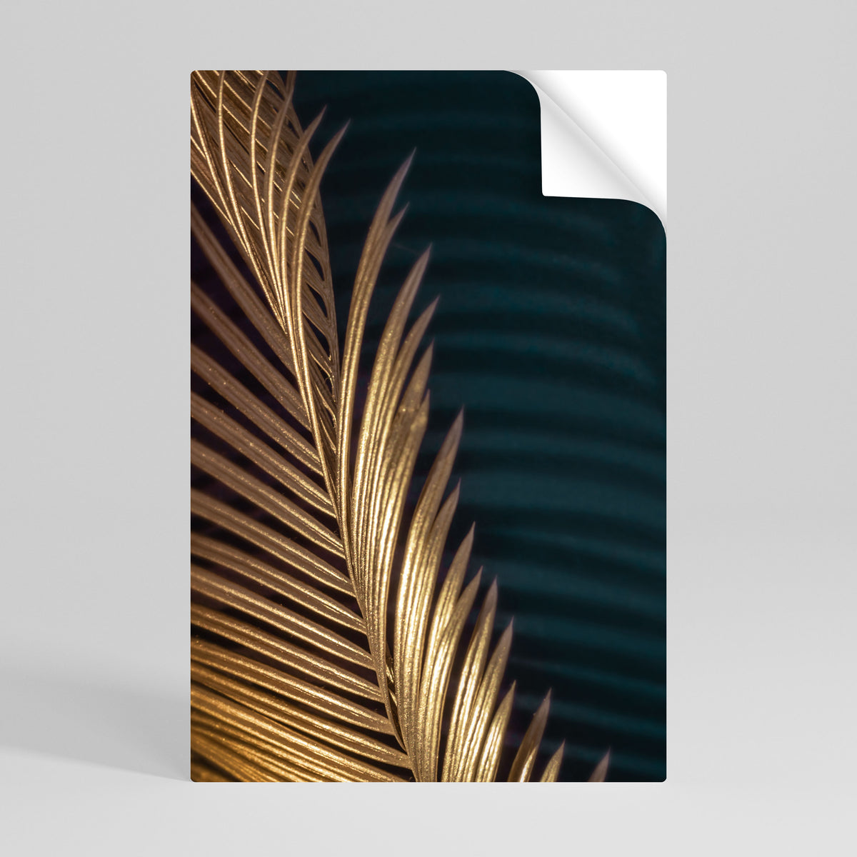 LUXE LEAF DANCE Peel and Stick Vertical Poster