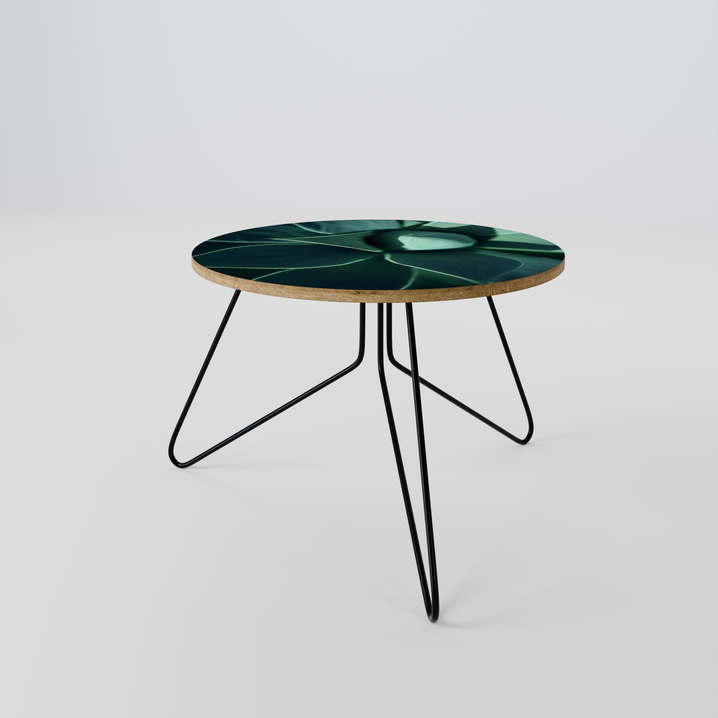 Table basse MYSTIQUE GREEN WHORL 60