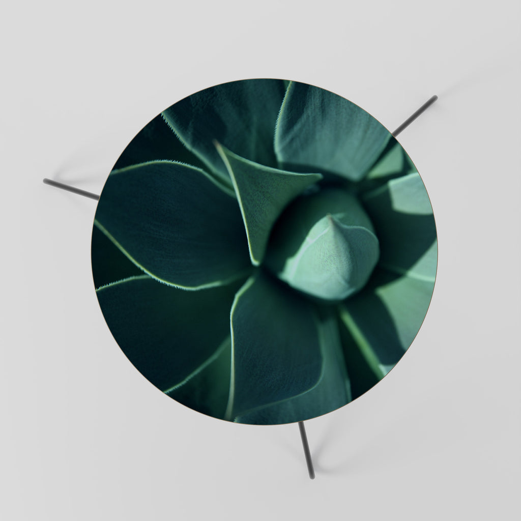 Table basse MYSTIQUE GREEN WHORL 60