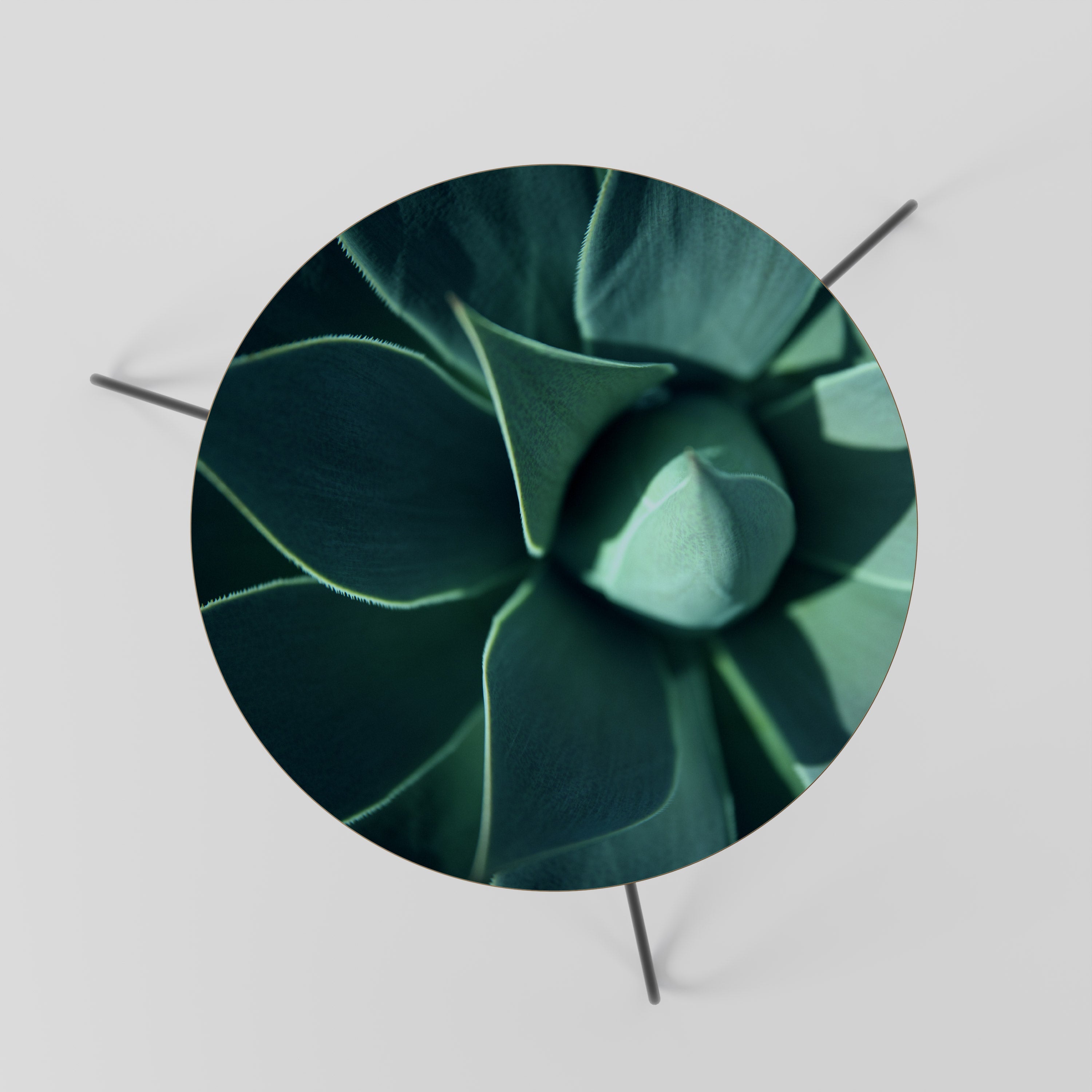 Table basse MYSTIQUE GREEN WHORL 60