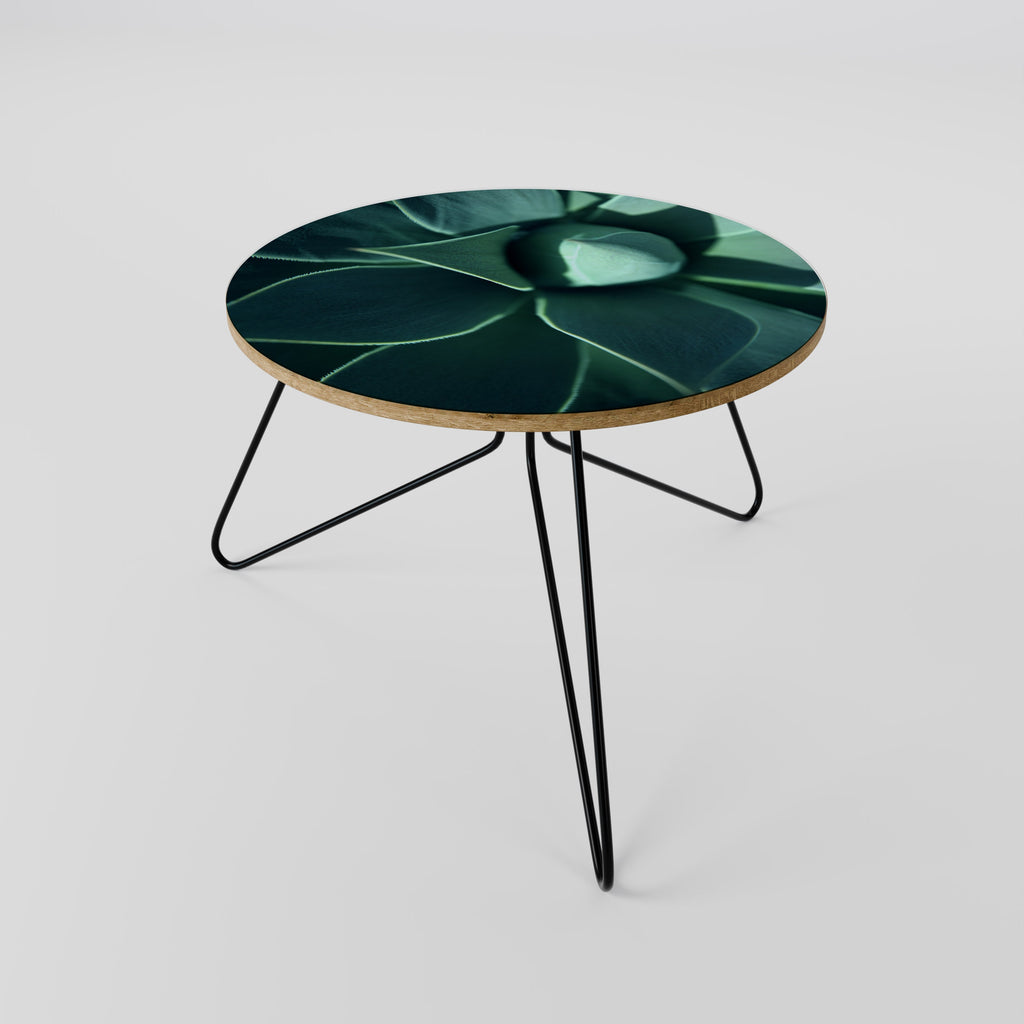Table basse MYSTIQUE GREEN WHORL 60