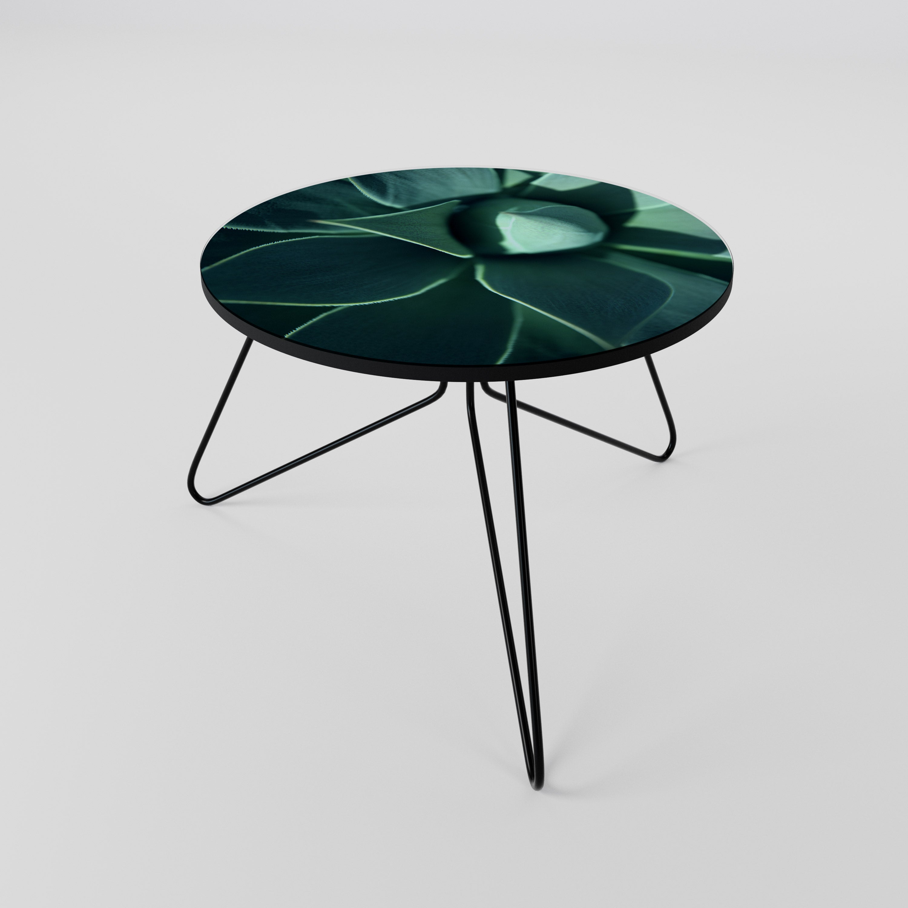 Table basse MYSTIQUE GREEN WHORL 60