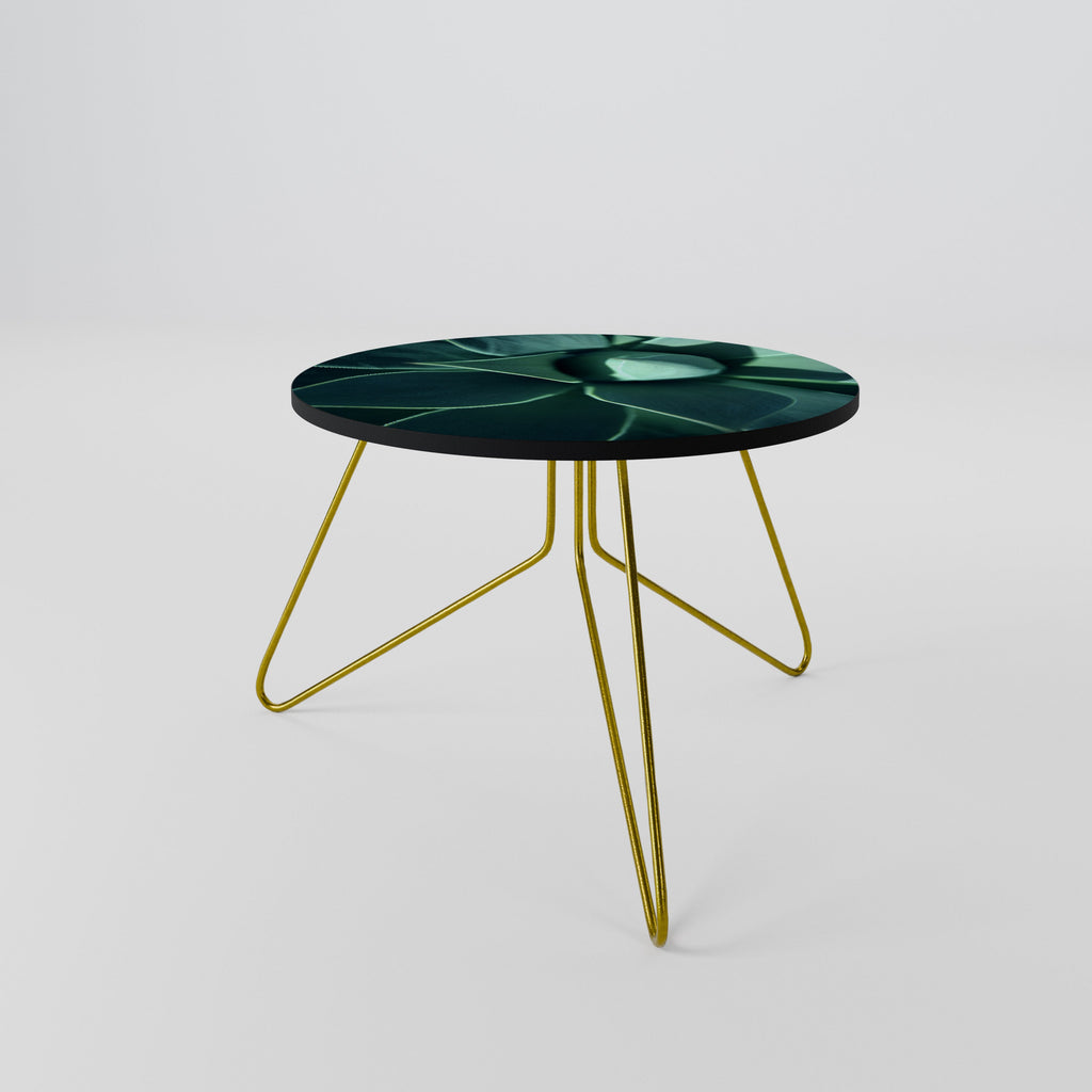 Table basse MYSTIQUE GREEN WHORL 60