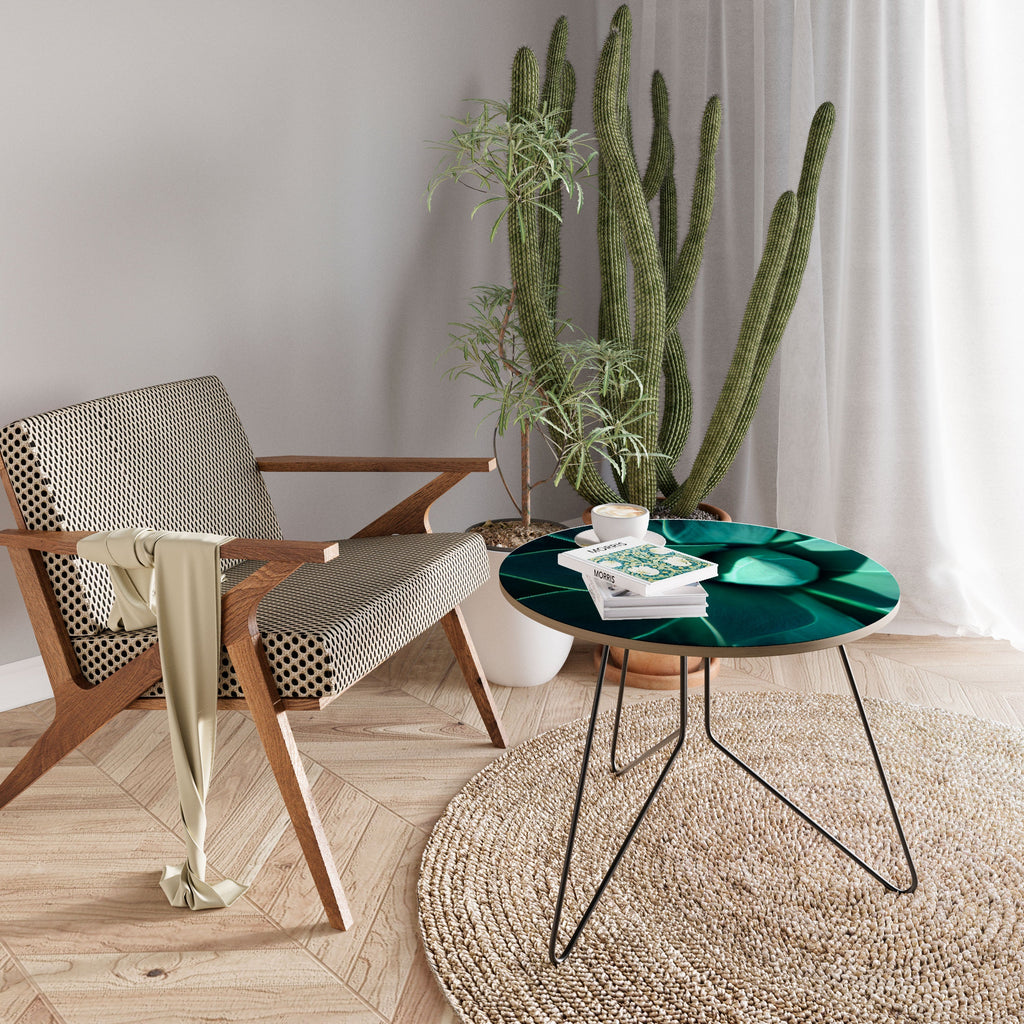 Table basse MYSTIQUE GREEN WHORL 69