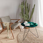 MYSTICAL GREEN WHORL Coffee Table