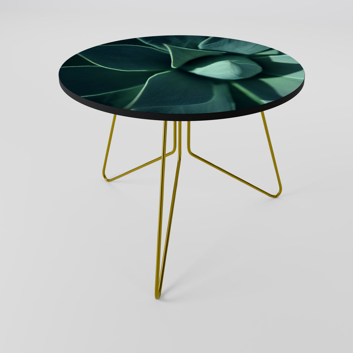 MYSTICAL GREEN WHORL Coffee Table
