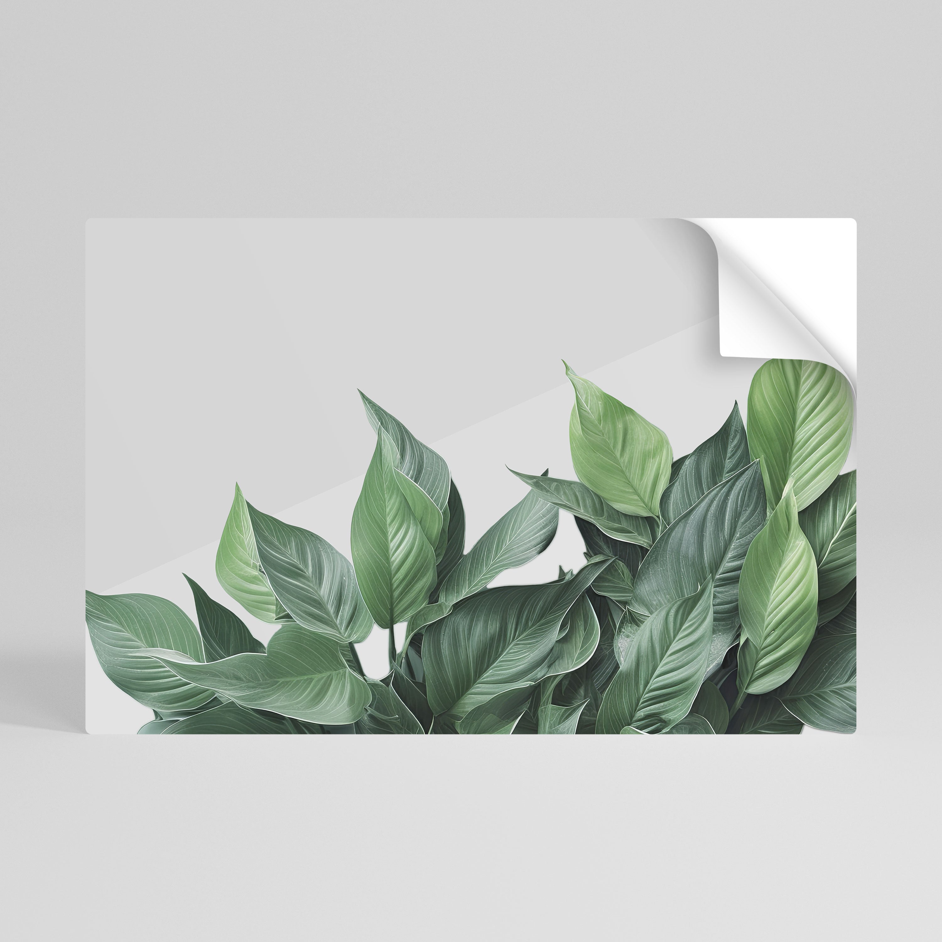 Affiche horizontale autocollante « LUSH LEAFY WHIMSY »
