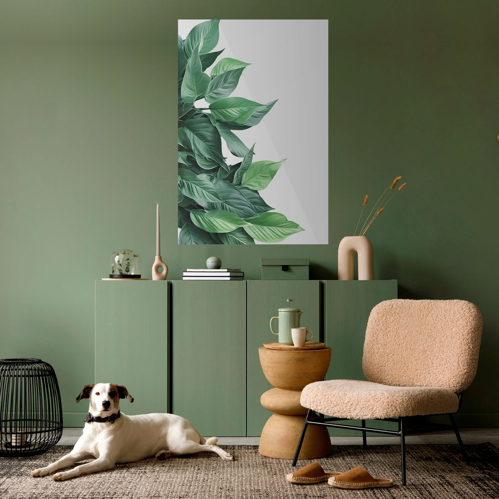 Affiche verticale autocollante « LUSH LEAFY WHIMSY »