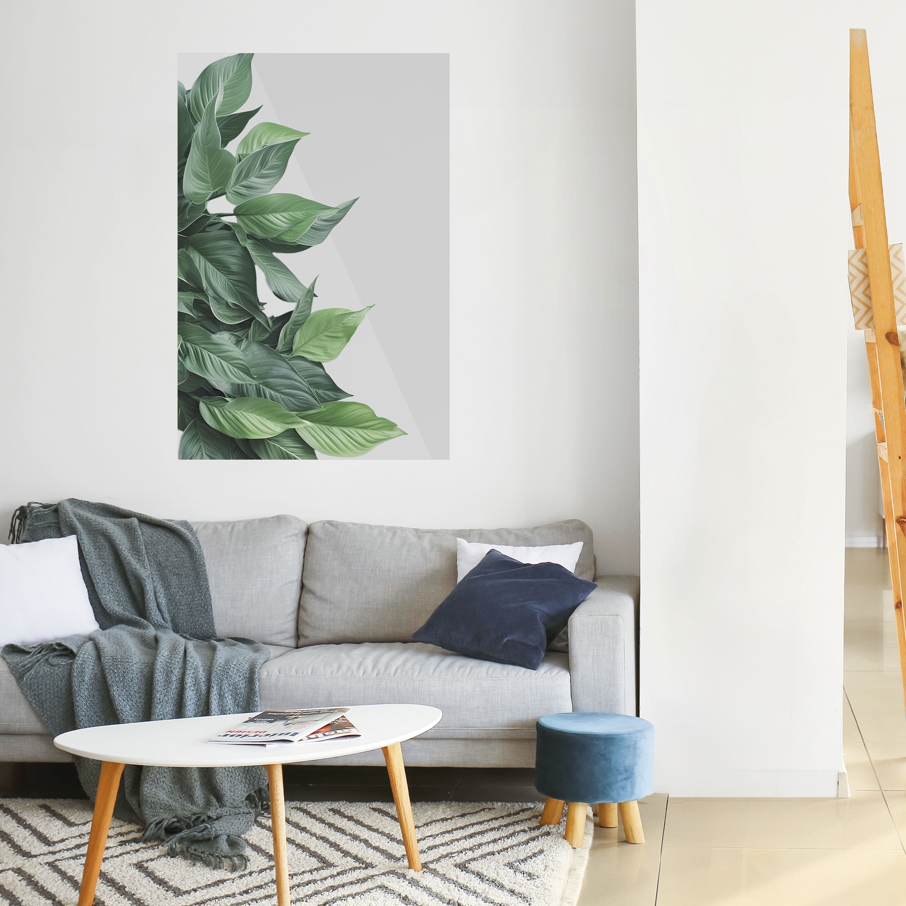 Affiche verticale autocollante « LUSH LEAFY WHIMSY »