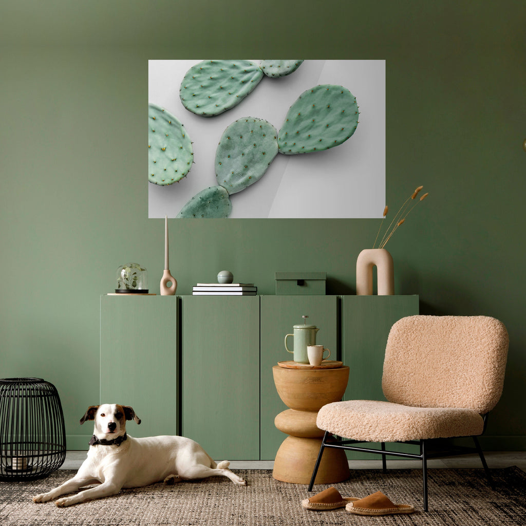 CACTUS DREAMSCAPE Peel and Stick Horizontal Poster