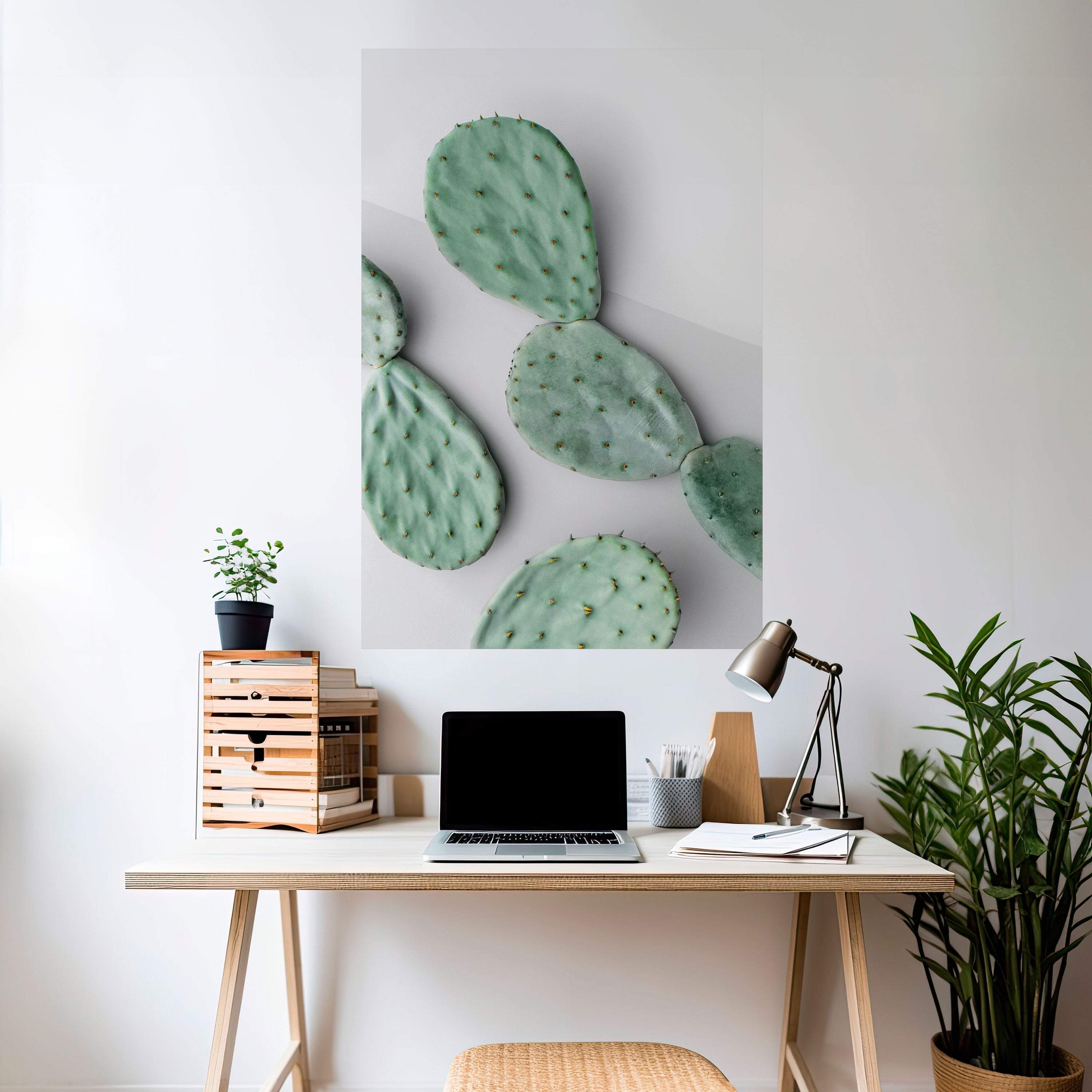 Affiche verticale autocollante « CACTUS DREAMSCAPE »