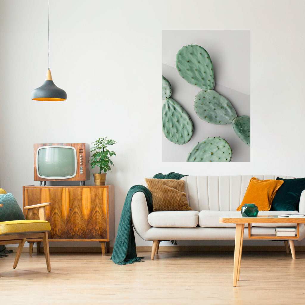Affiche verticale autocollante « CACTUS DREAMSCAPE »