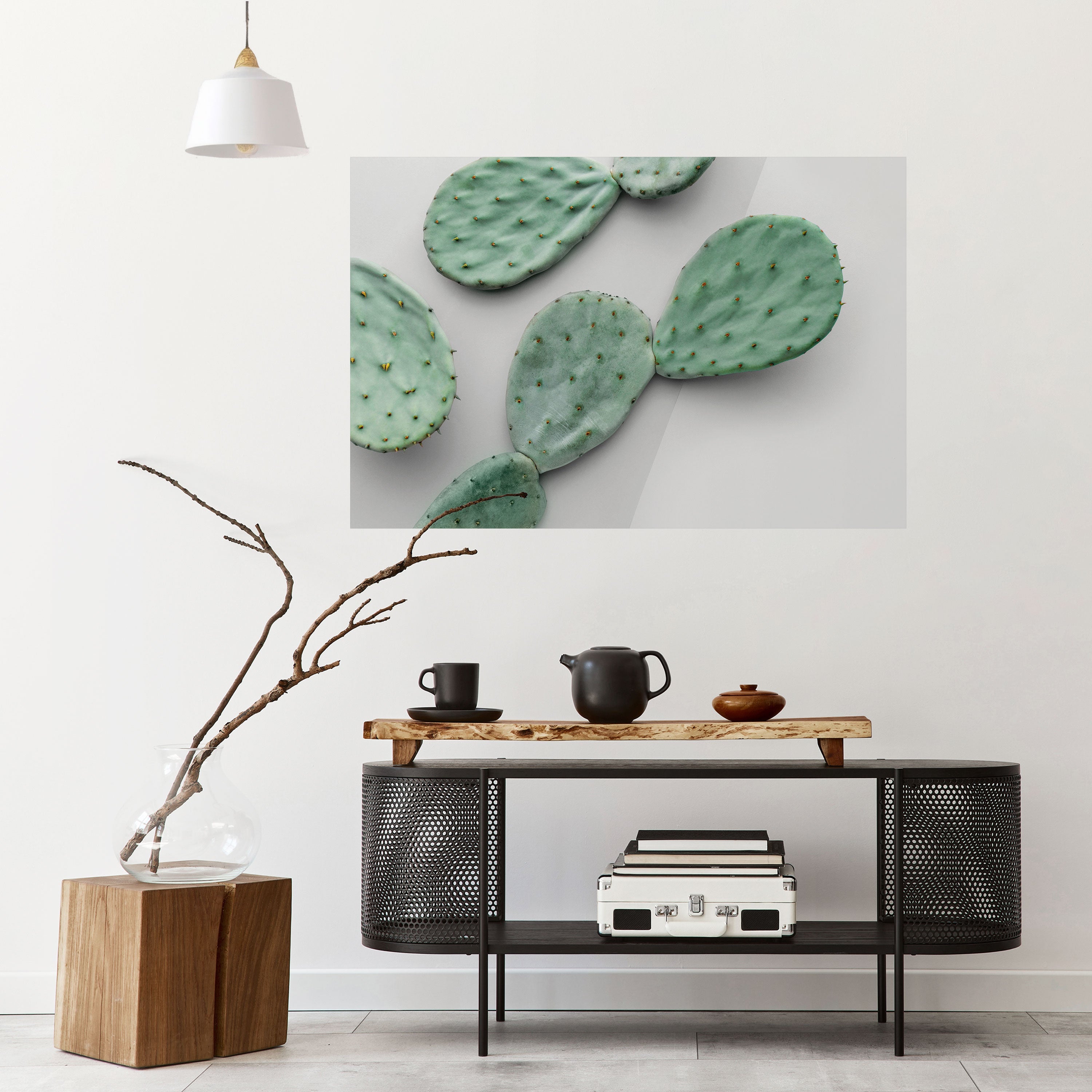 Affiche horizontale autocollante « CACTUS DREAMSCAPE »