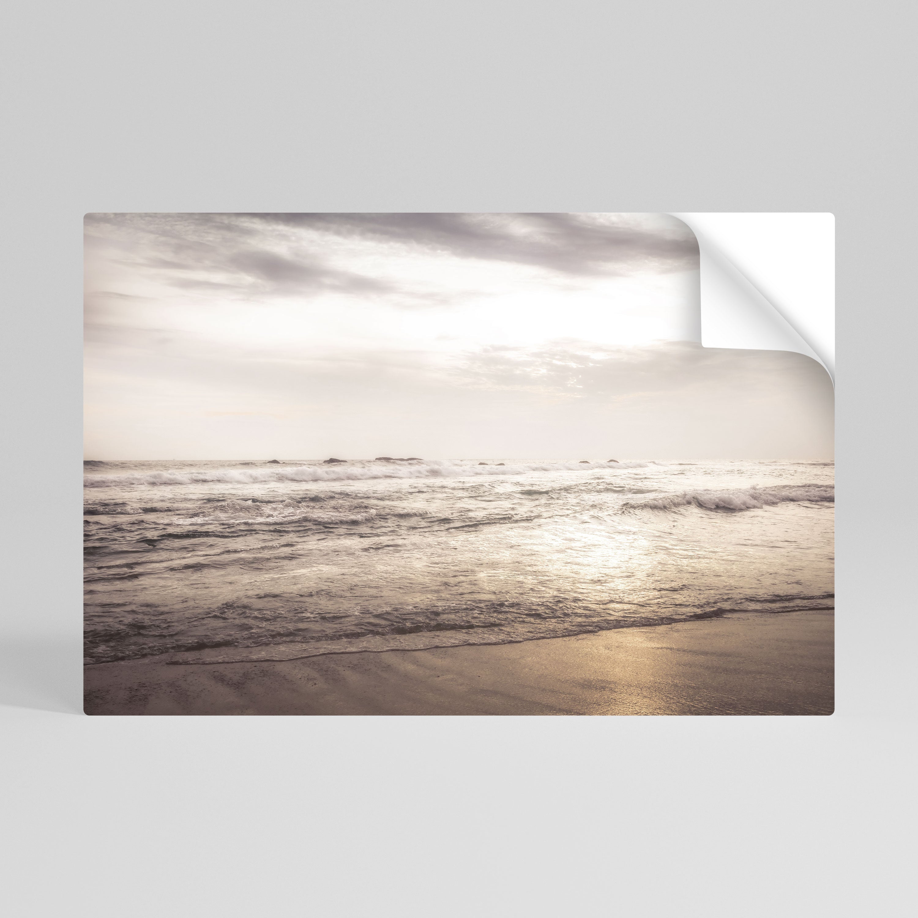 Affiche horizontale autocollante WHISPERS OF THE OCEAN