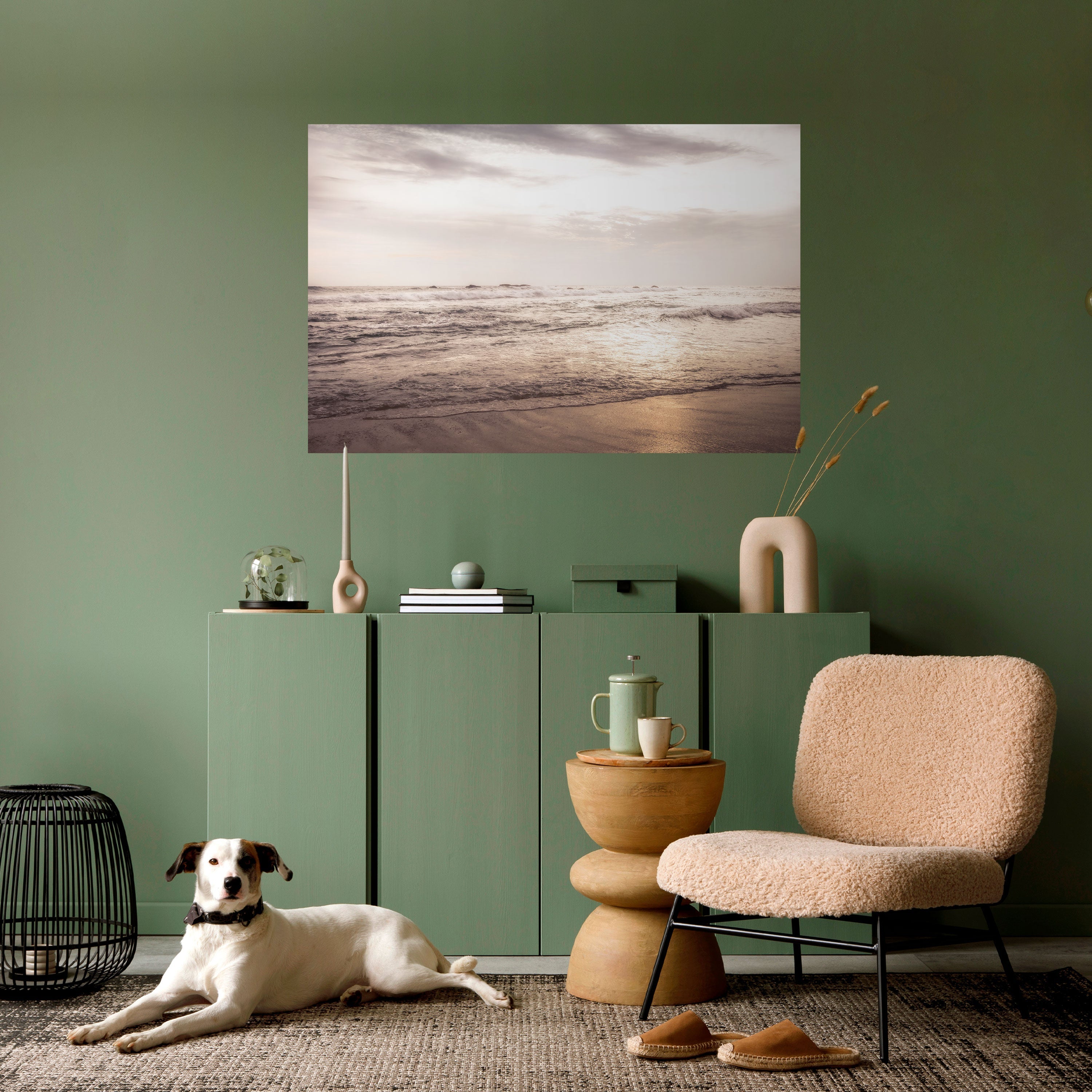 Affiche horizontale autocollante WHISPERS OF THE OCEAN