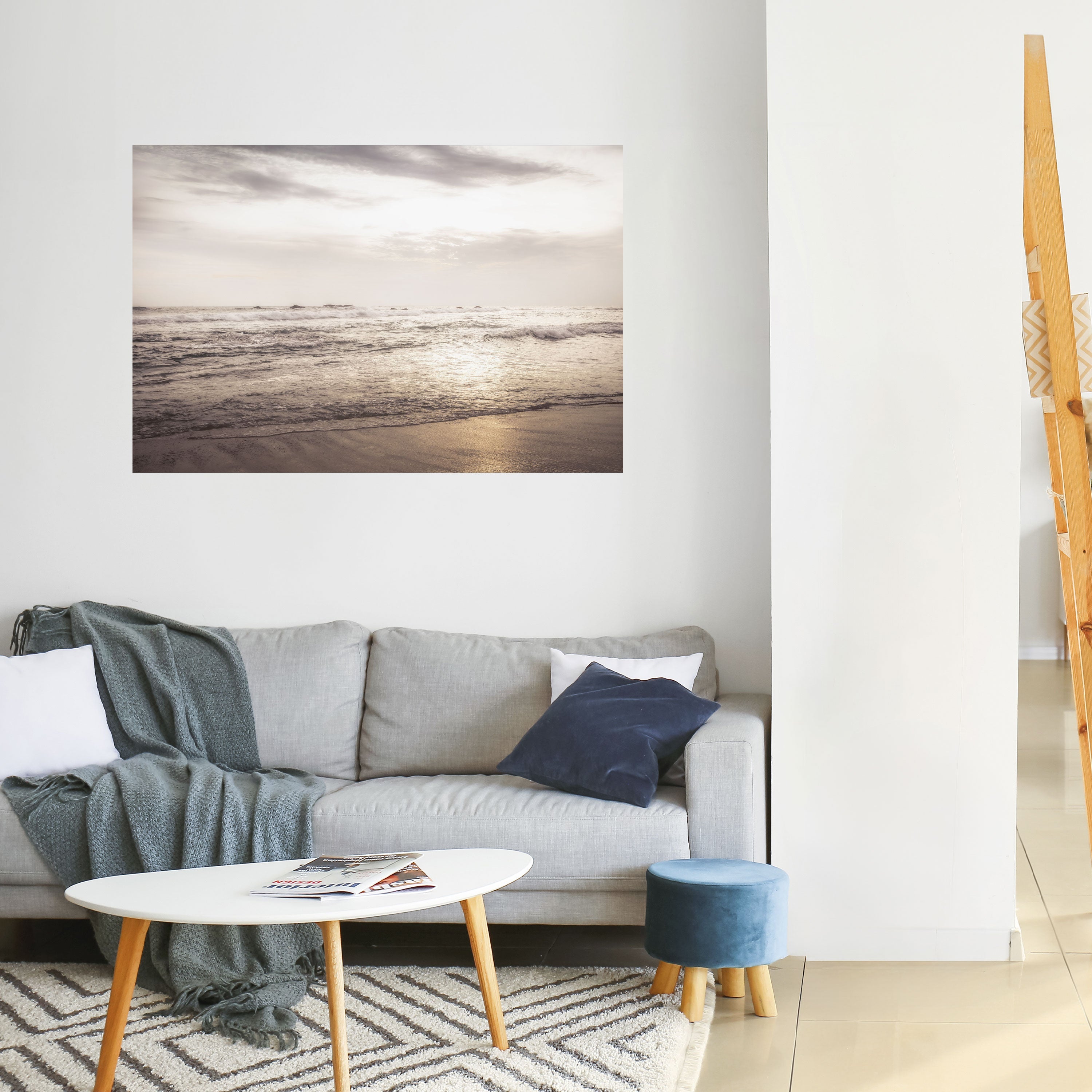 Affiche horizontale autocollante WHISPERS OF THE OCEAN