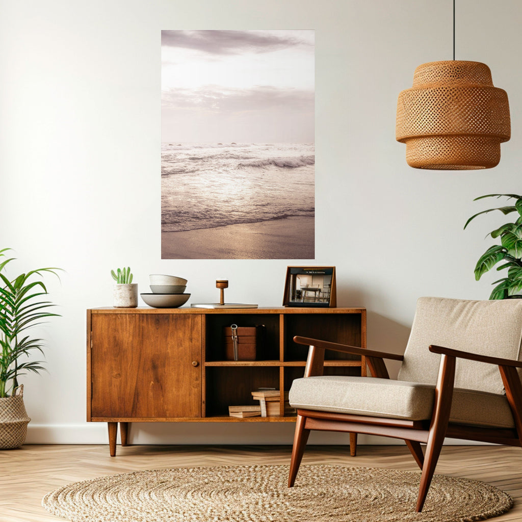 Affiche verticale autocollante WHISPERS OF THE OCEAN