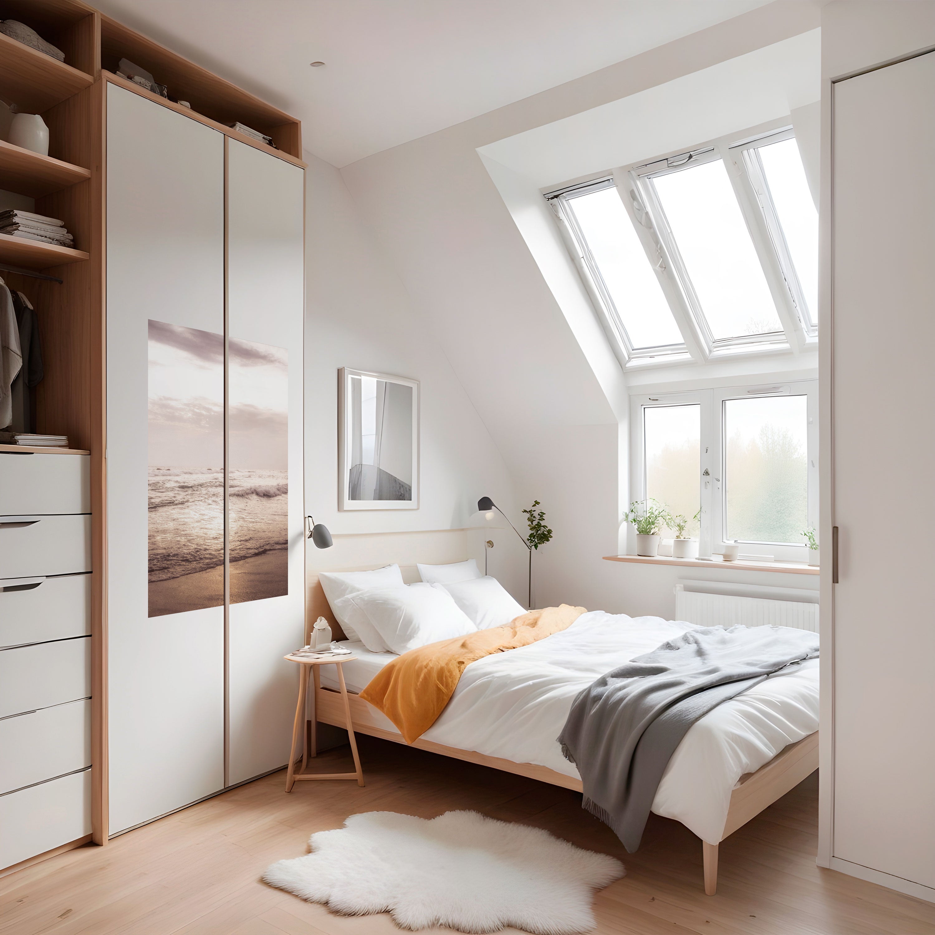 Affiche verticale autocollante WHISPERS OF THE OCEAN