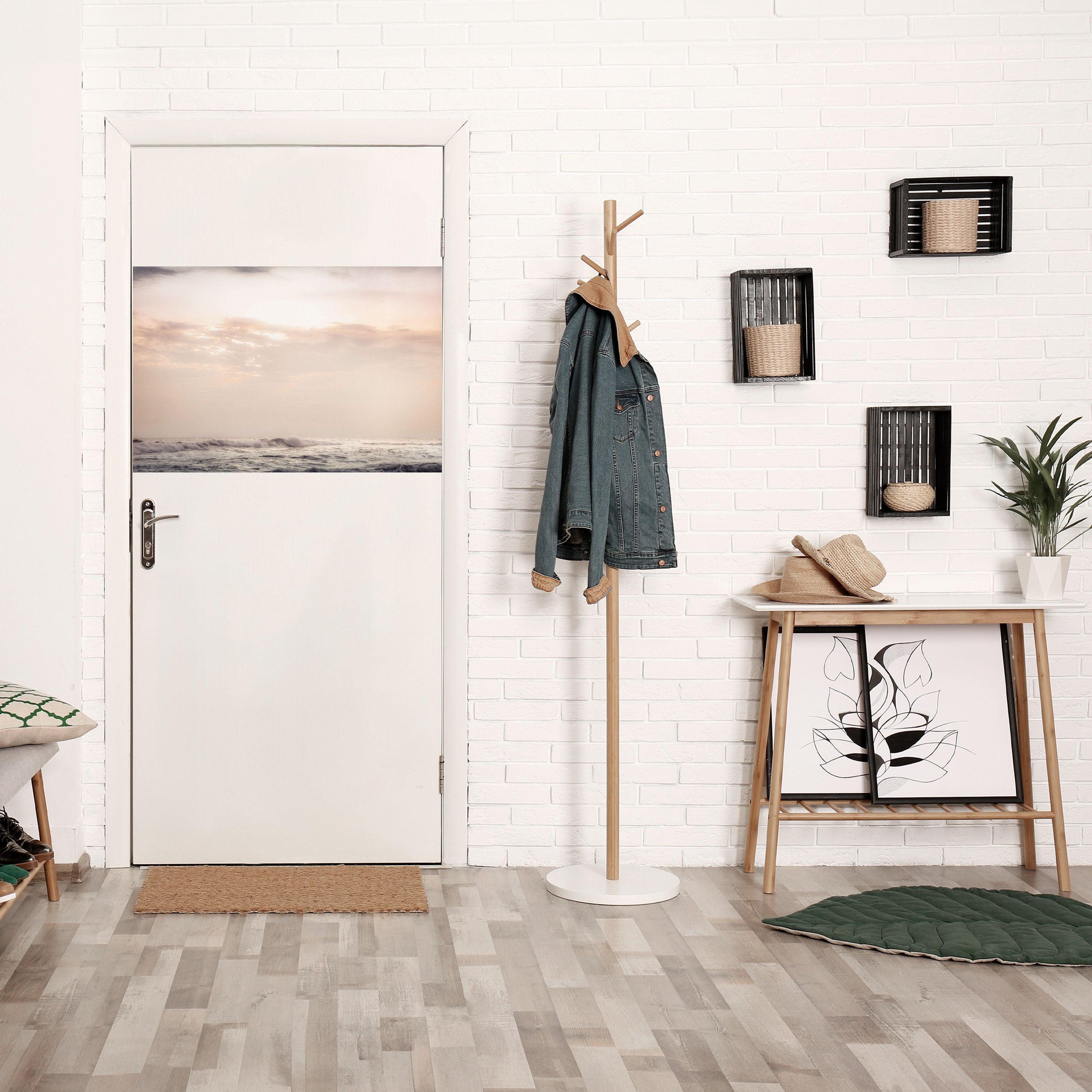 Affiche horizontale autocollante WHISPERS OF WAVE